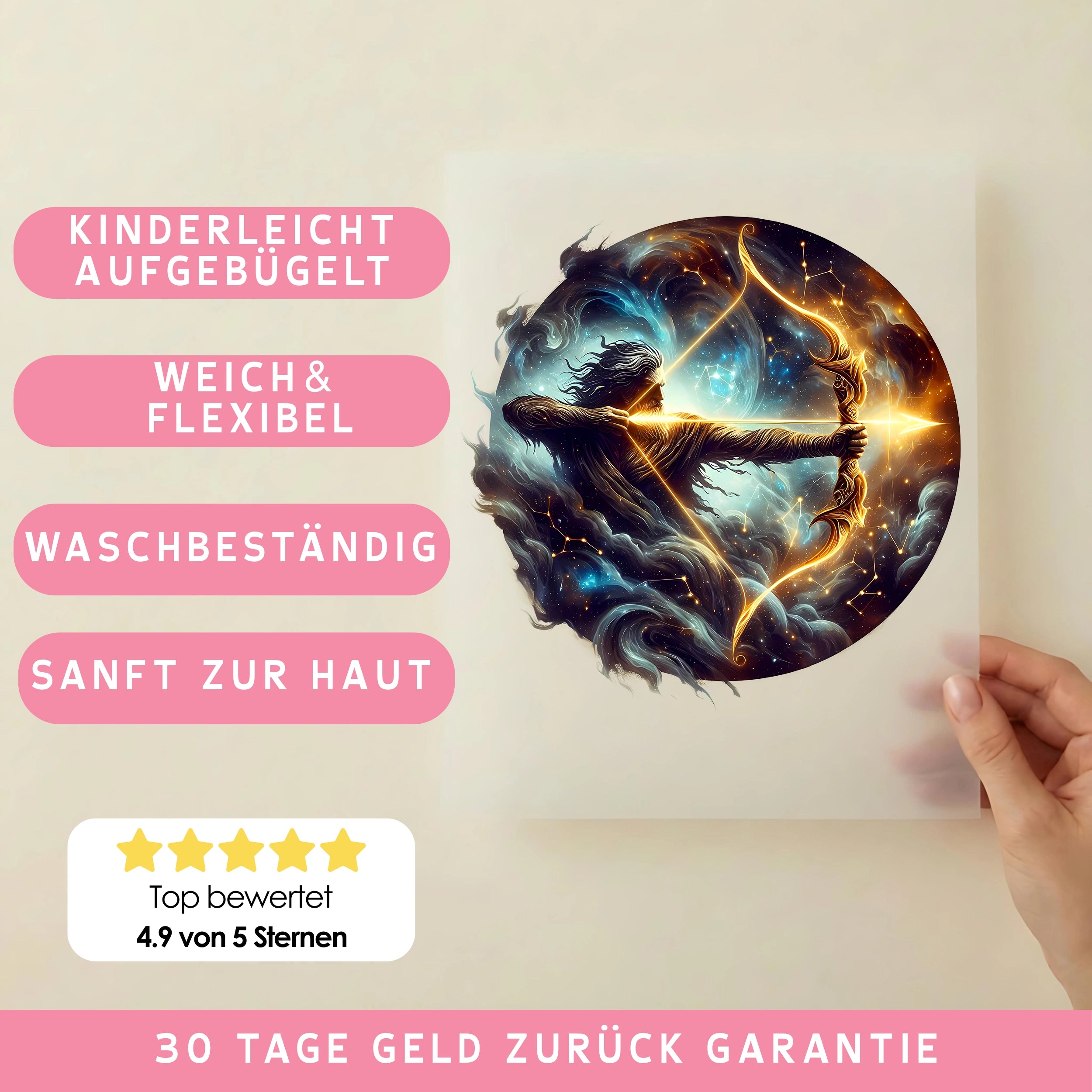 Bügelbild Sternzeichen Galaktische Schütze