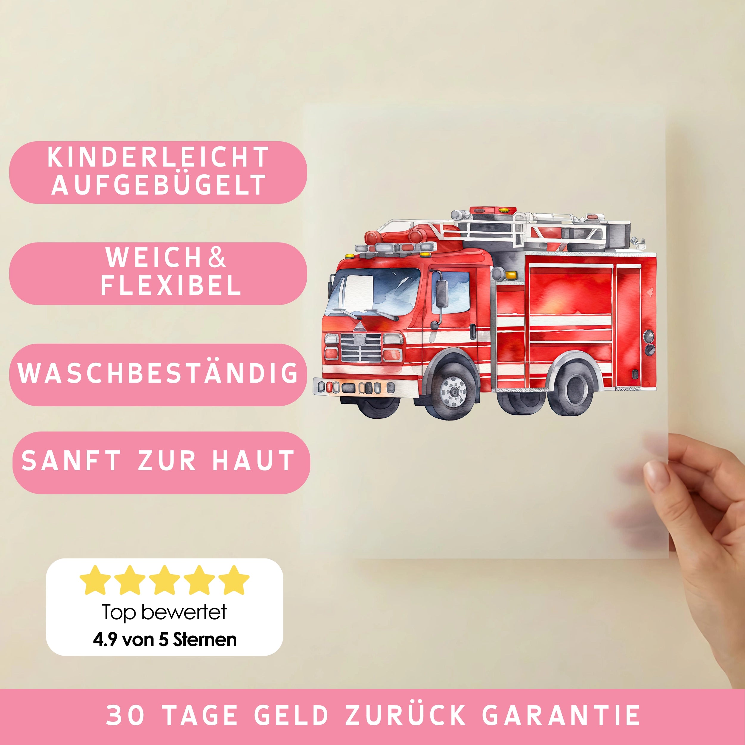 Bügelbild Feuerwehr 2