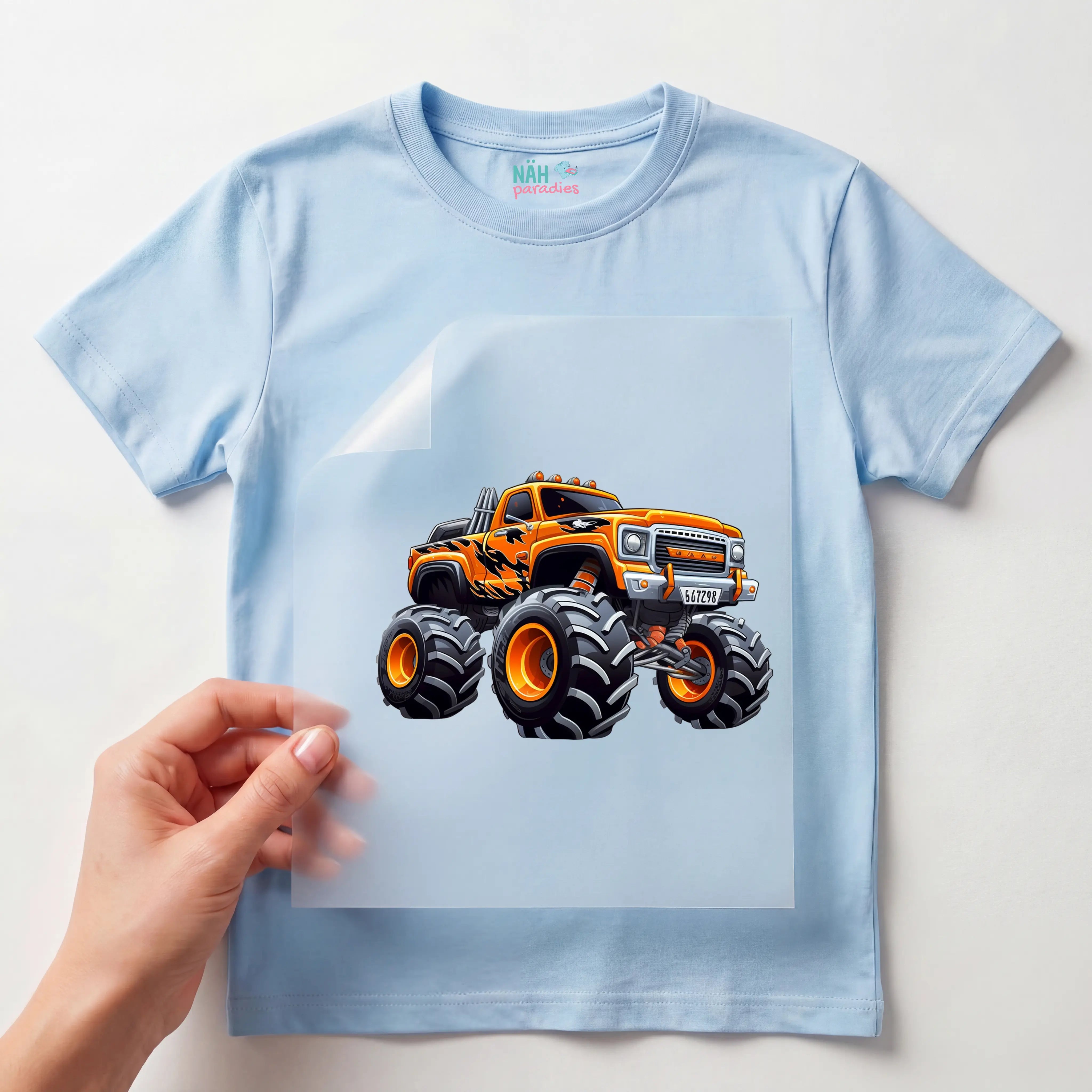 Bügelbild Monstertruck Blaze fury