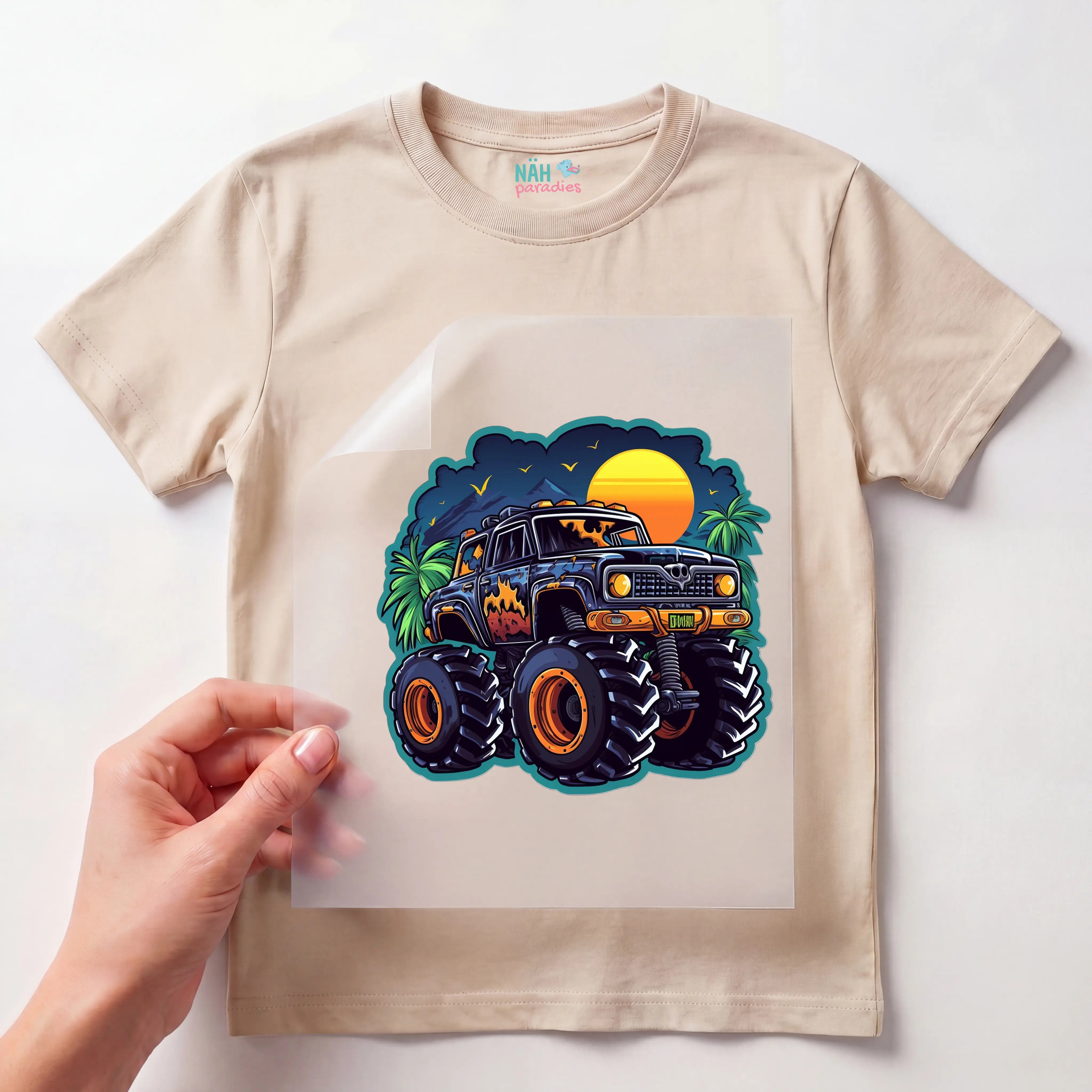 Bügelbild Monstertruck Sunny Destroyer