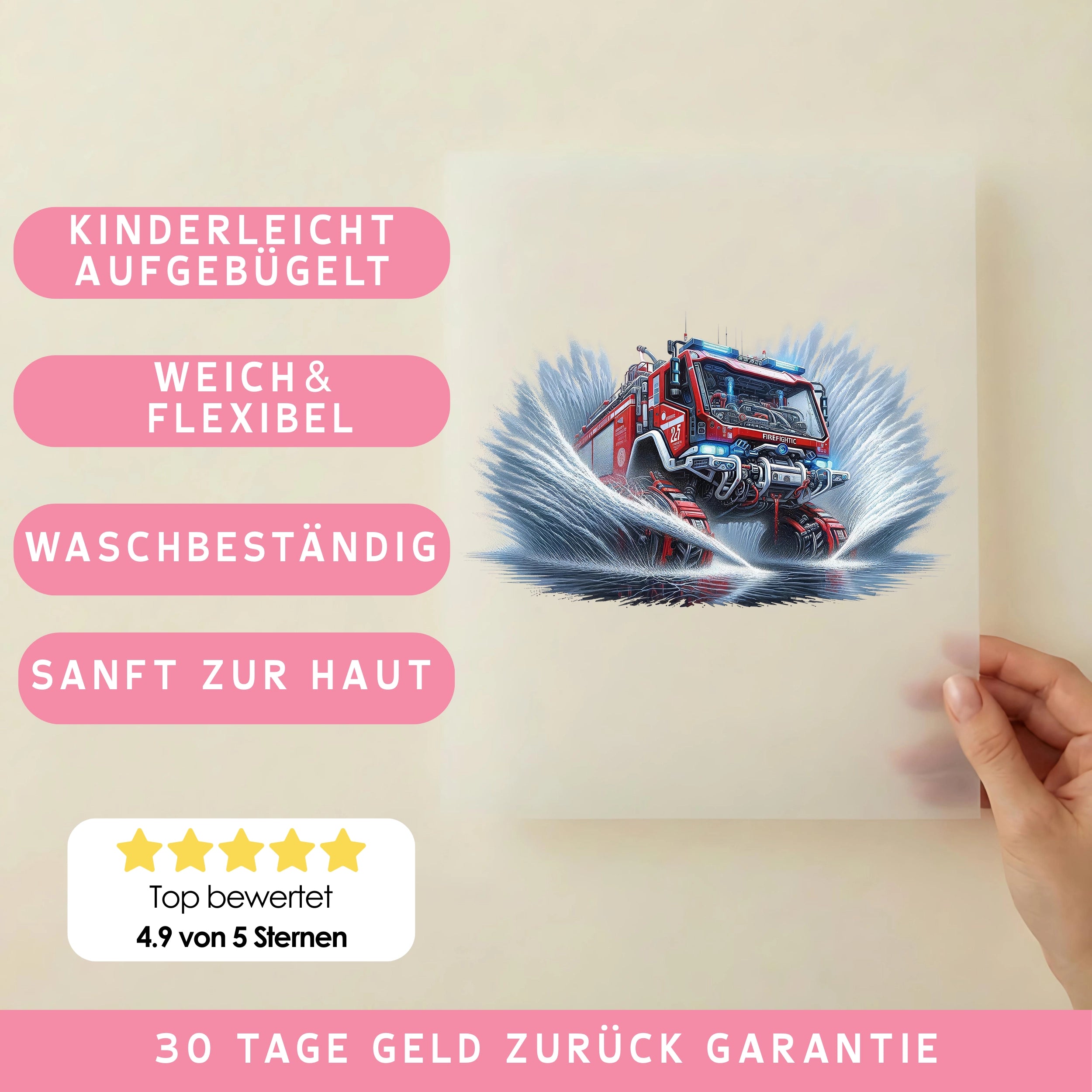 Bügelbild Future Feuerwehr Hydrowächter