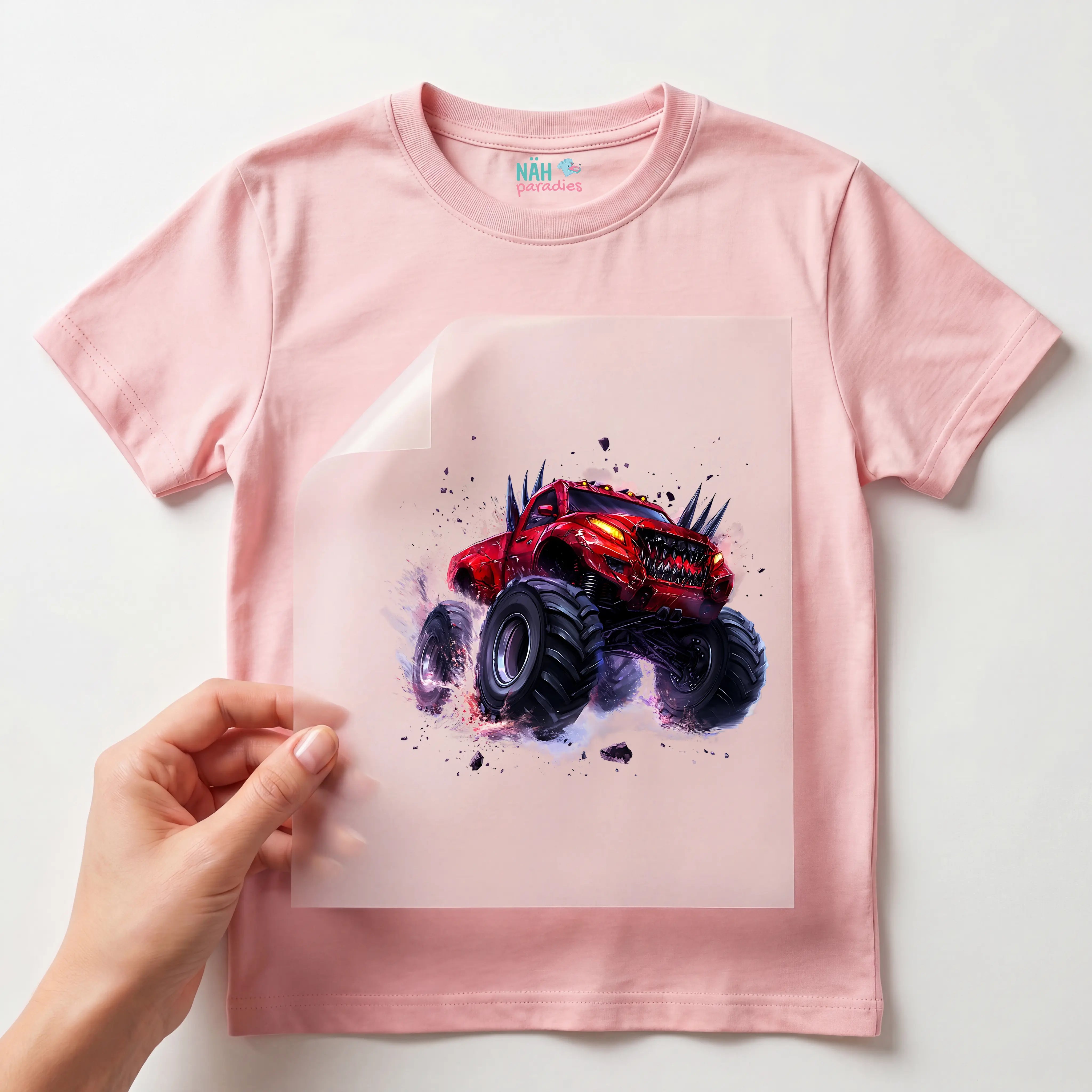 Bügelbild Monstertruck Spikecrusher