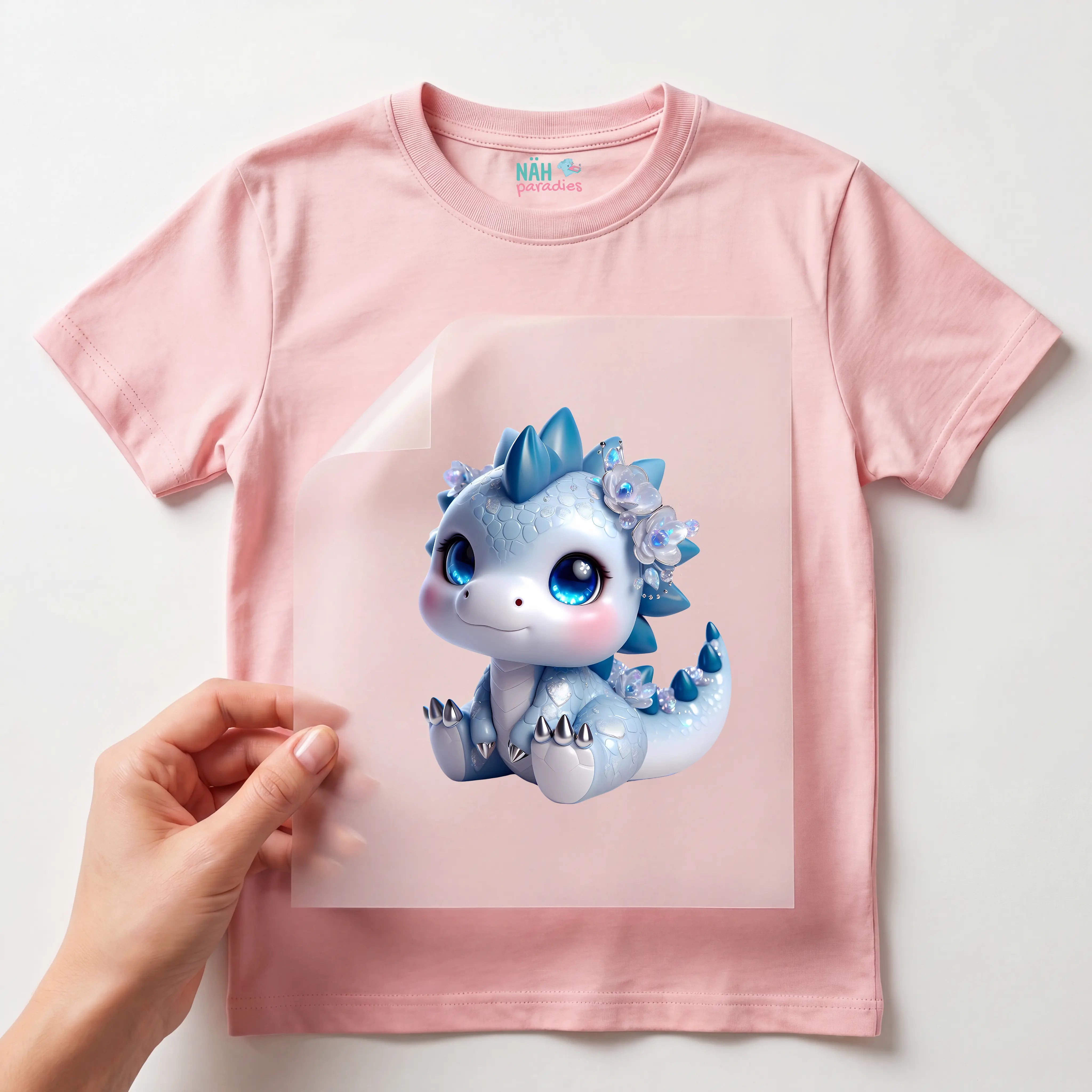Bügelbild Frostdrache Mini