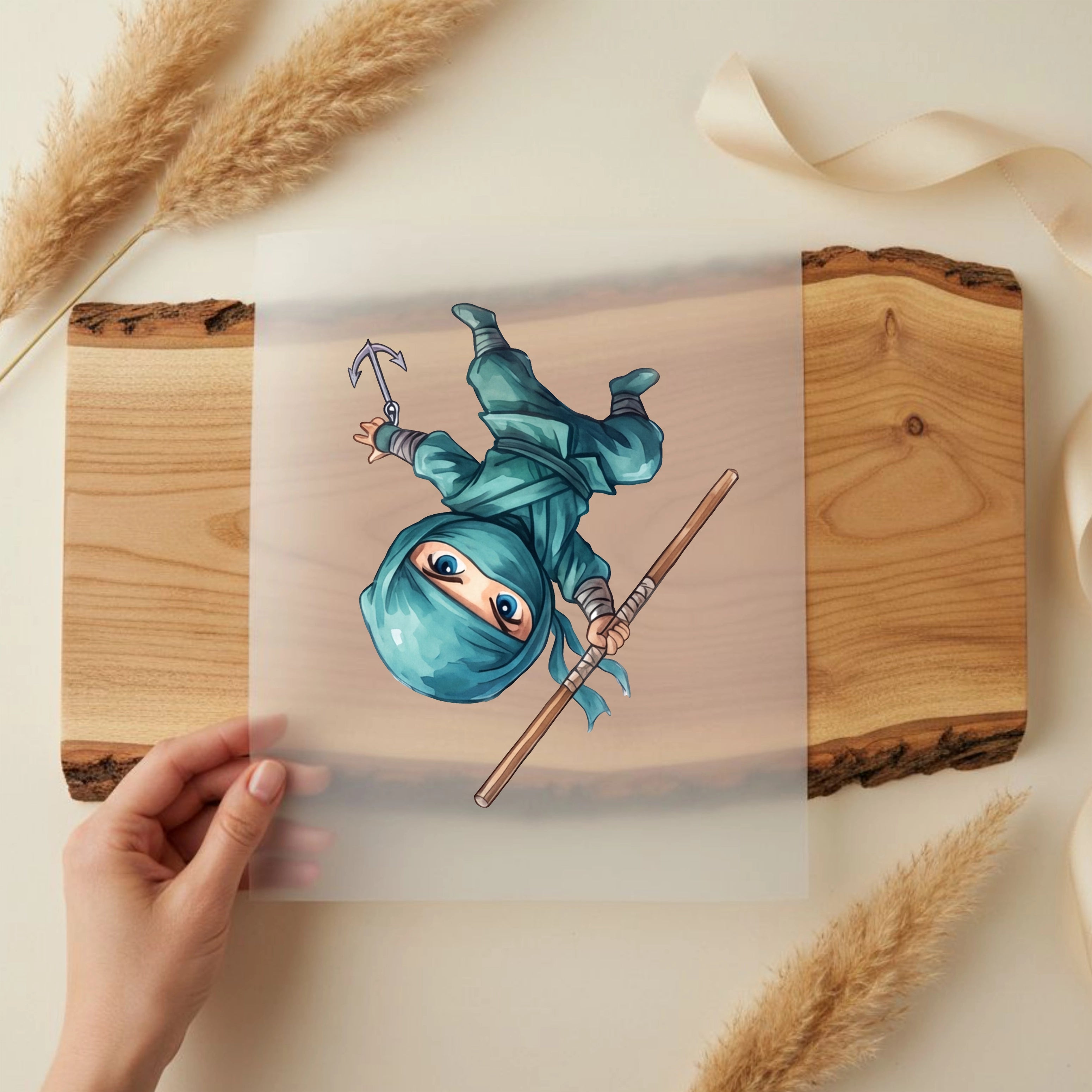 Bügelbild little Ninja