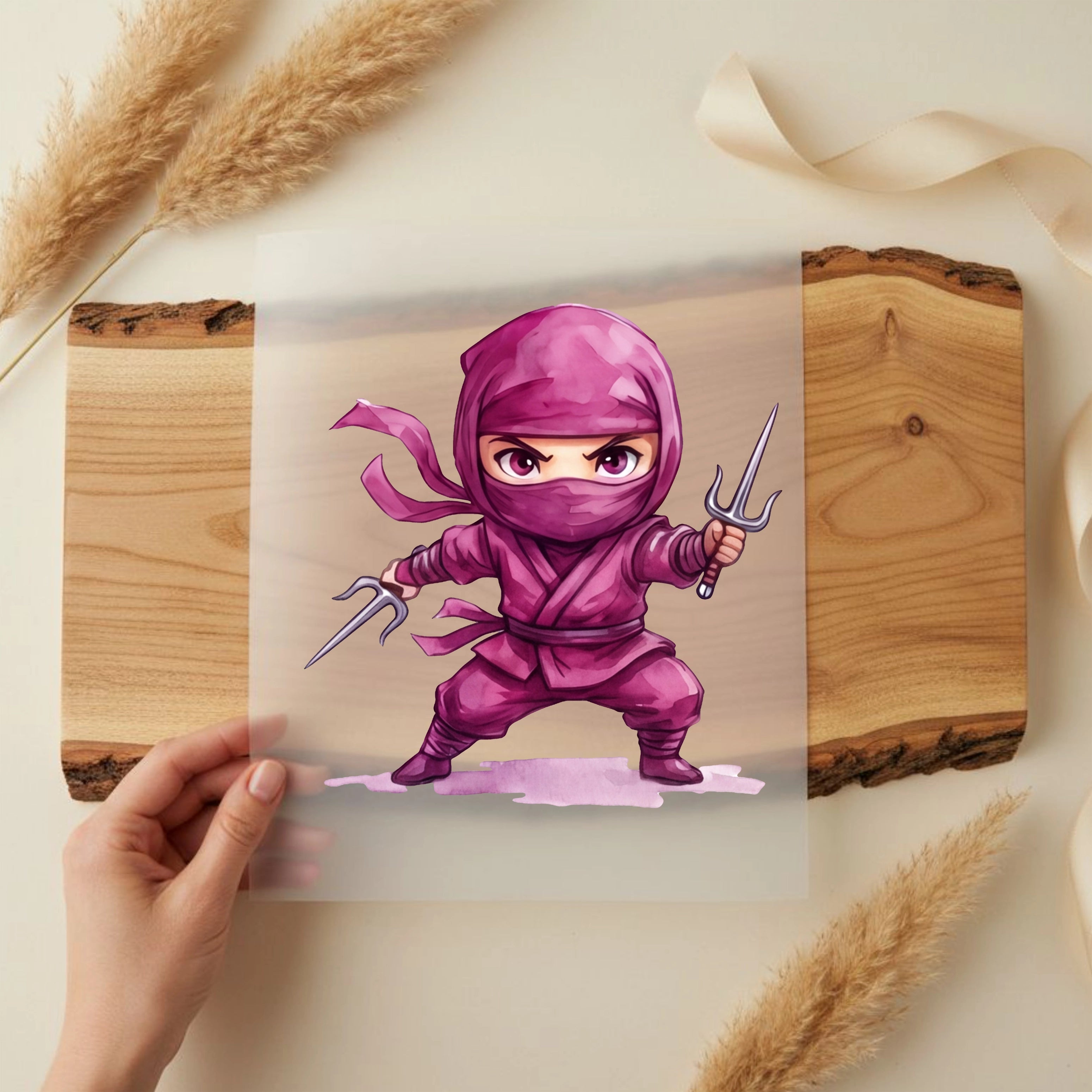 Bügelbild little Ninja