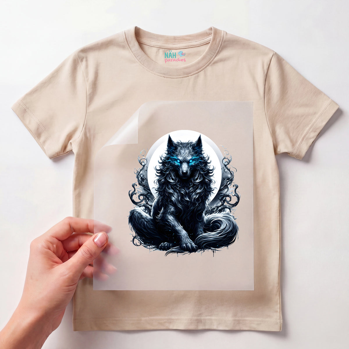 Bügelbild Eisschleier Werwolf