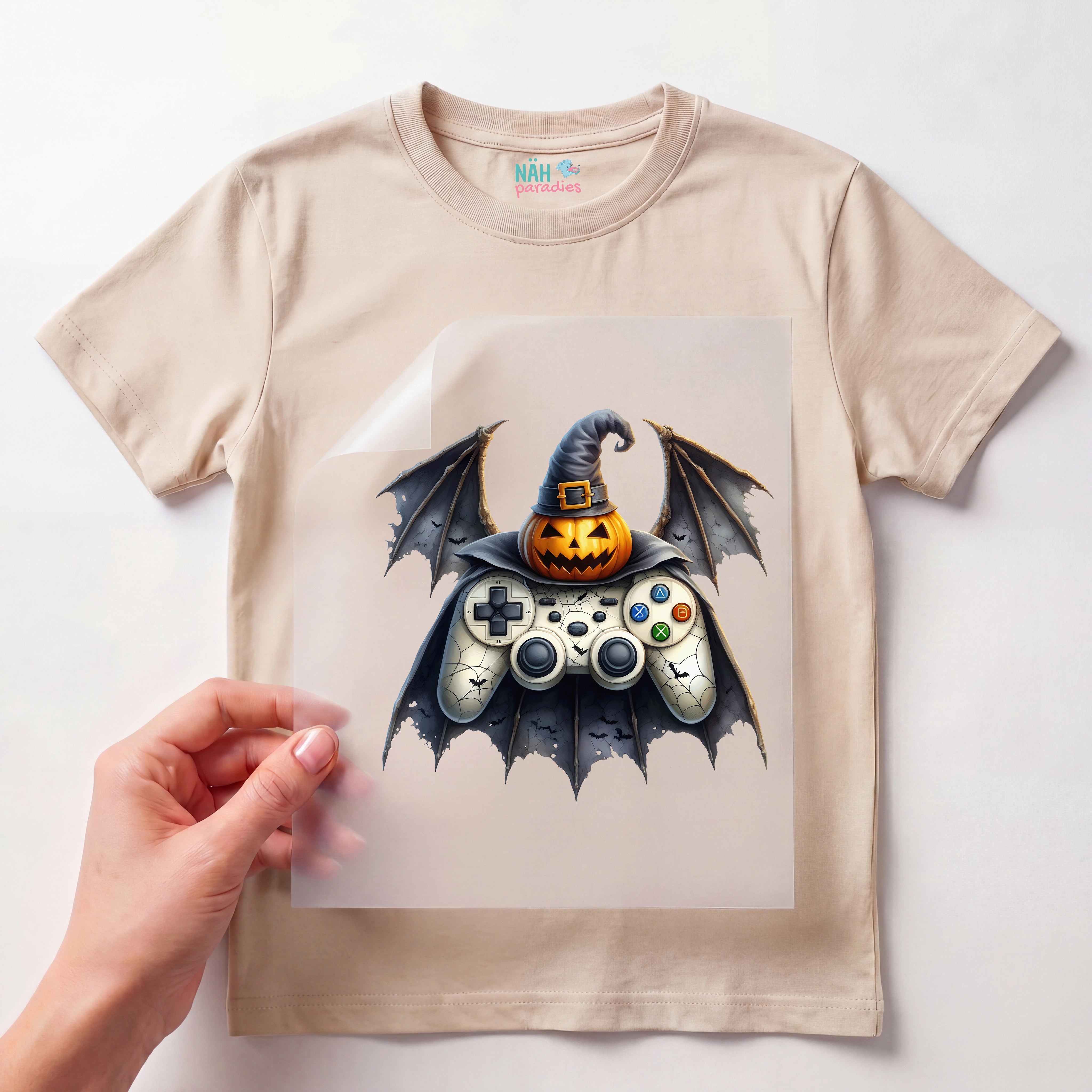 Bügelbild Fledermaus-Controller