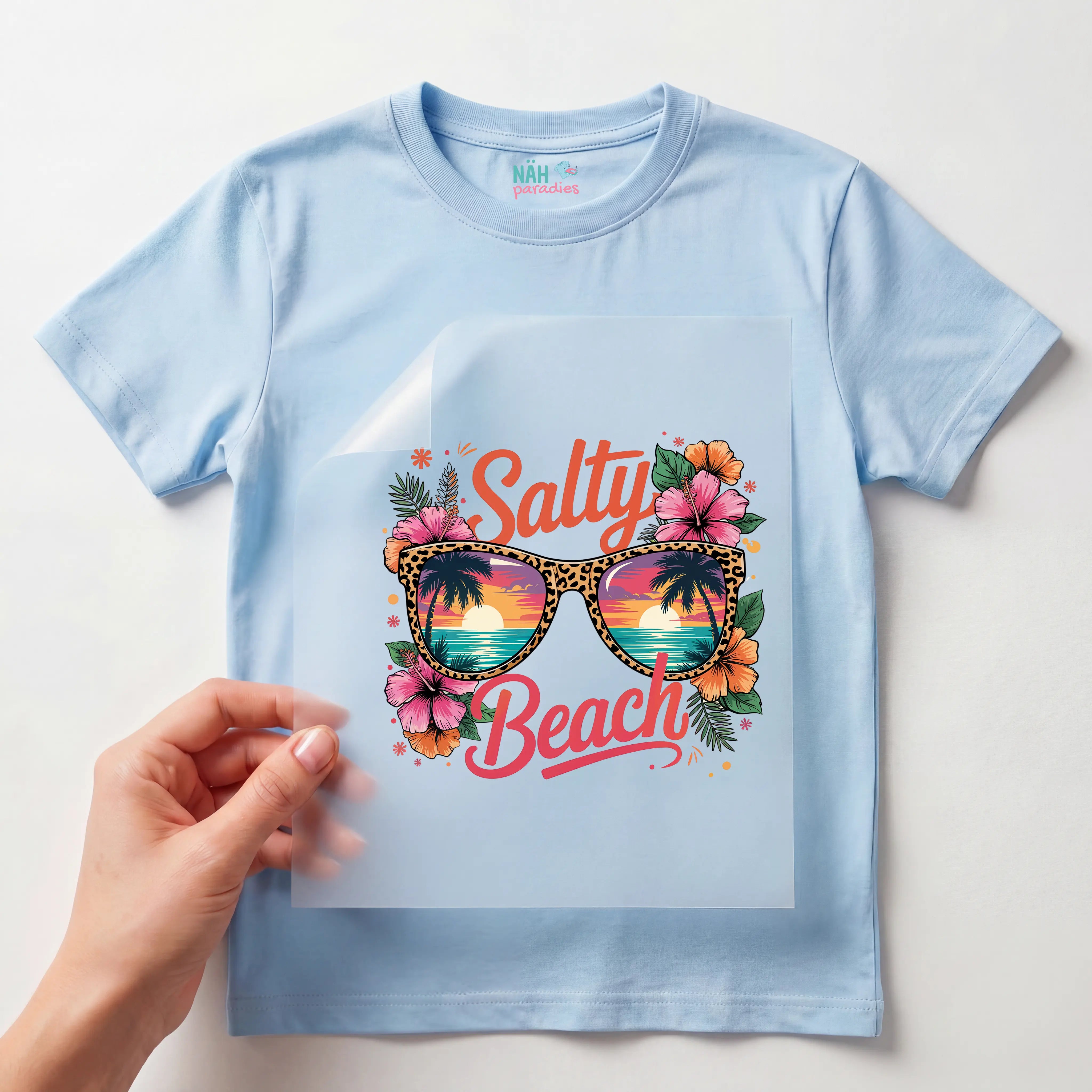Bügelbild Salty Beach