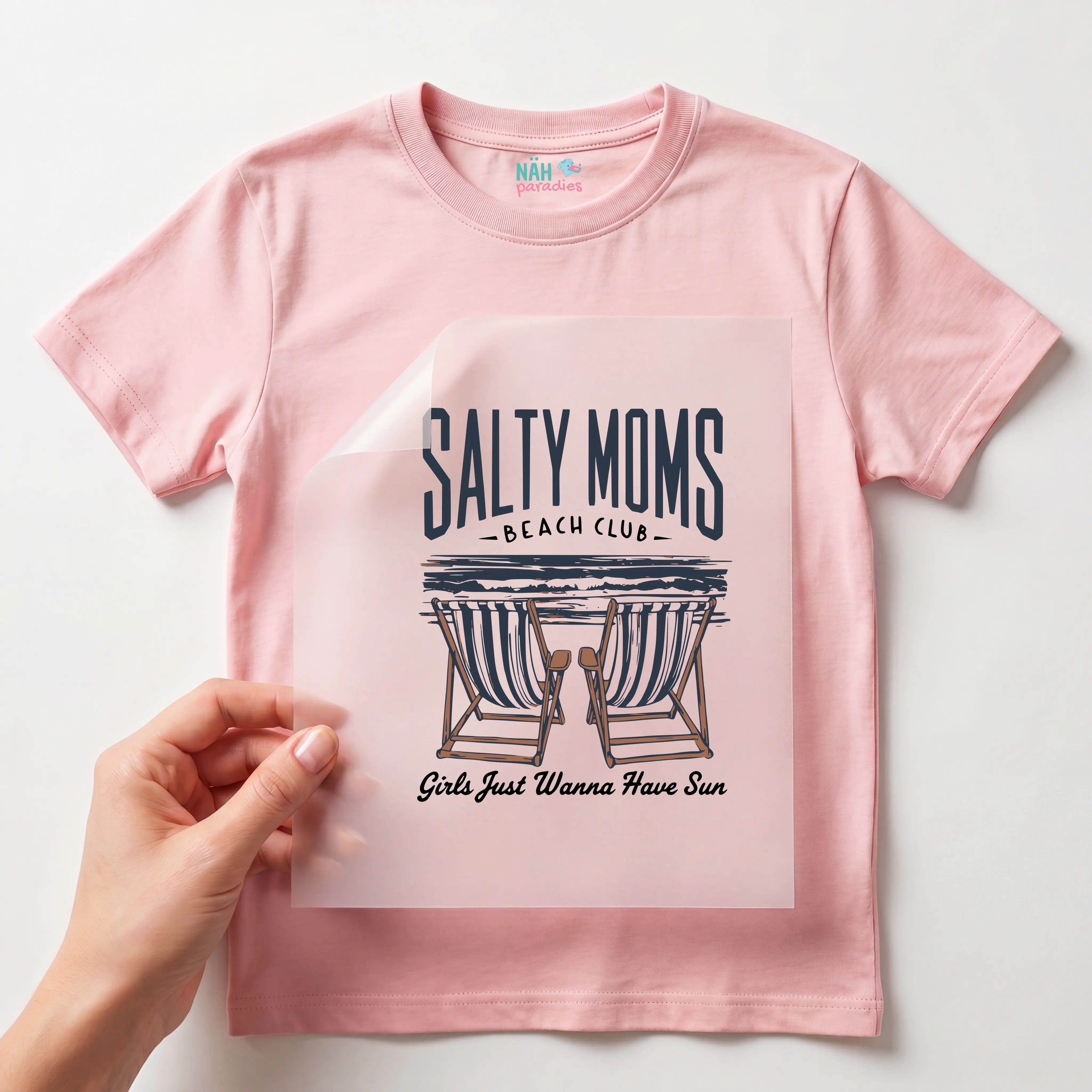 Bügelbild Salty Moms Beach Club