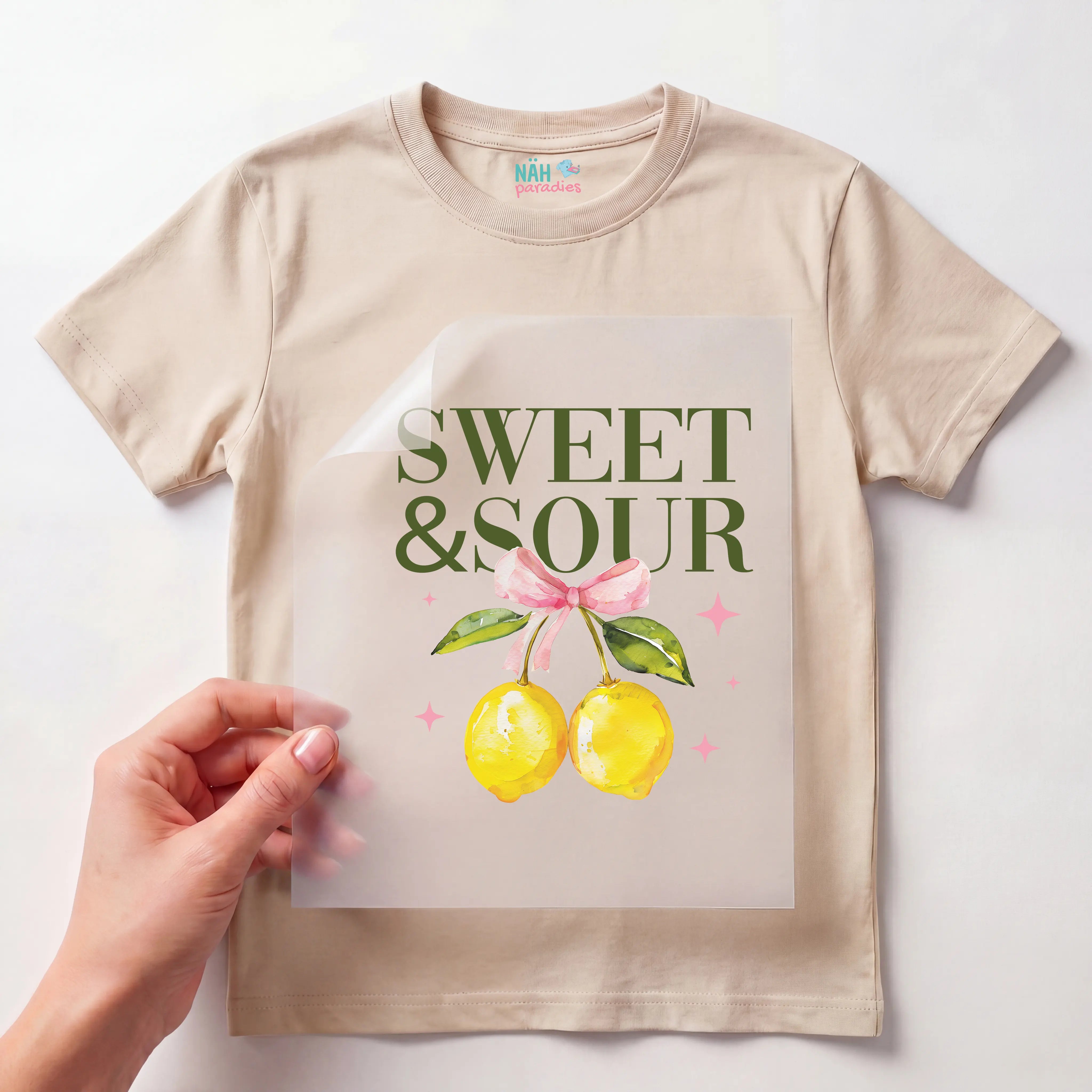 Bügelbild Sweet & Sour
