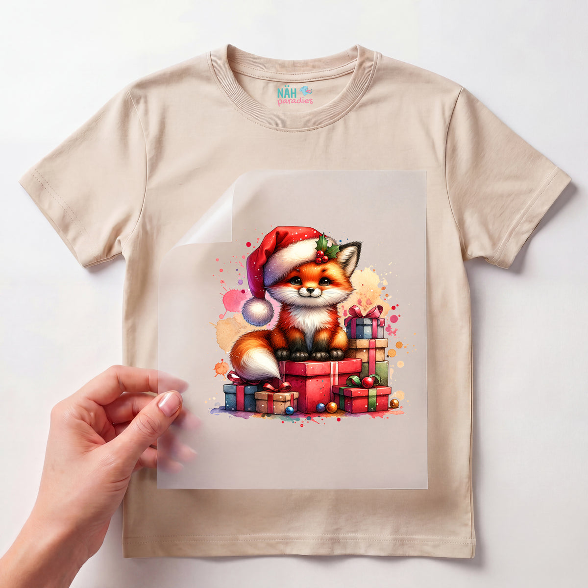 Bügelbild Fuchs Geschenkzauber