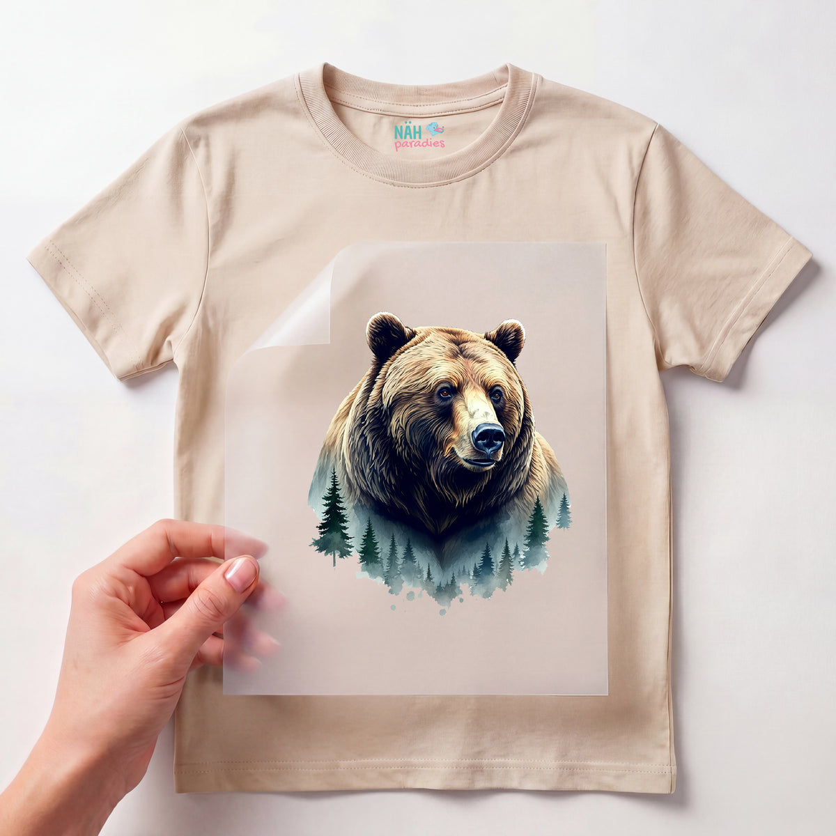 Bügelbild Mountain Bear Forest