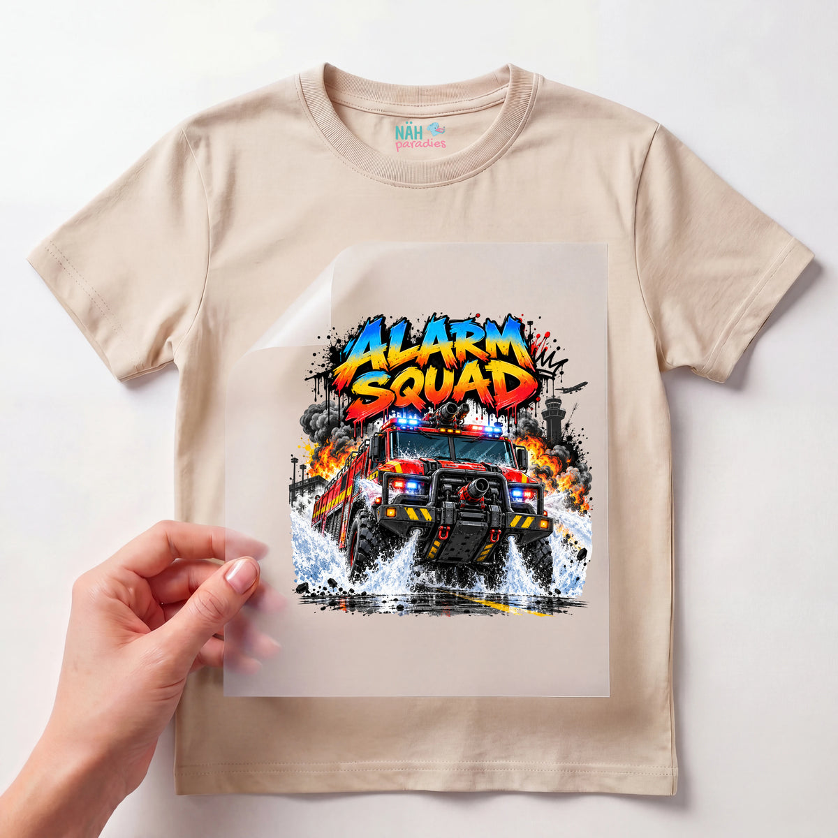 Bügelbild Alarm Squad