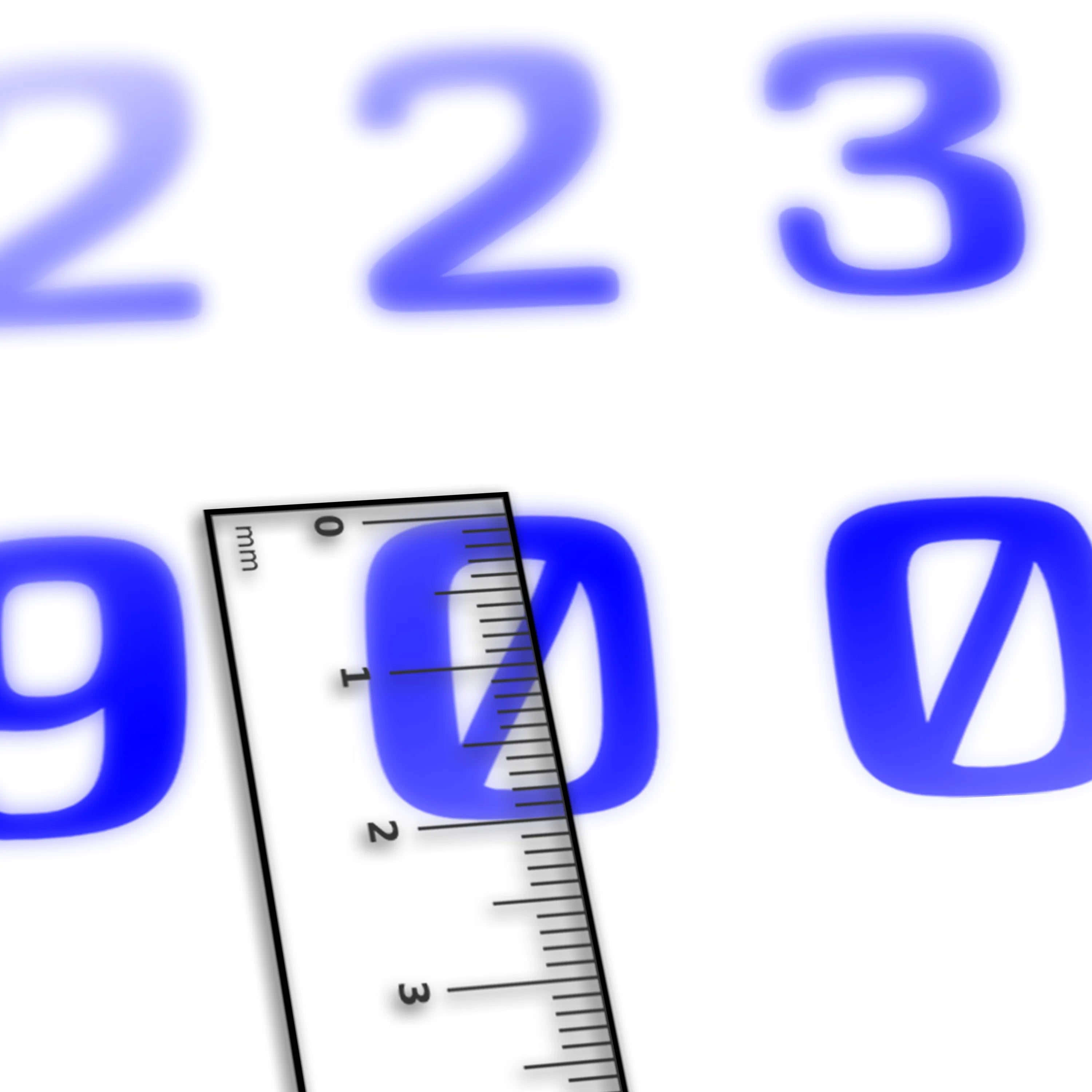 Bügelbild Alphabet + Zahlen Set