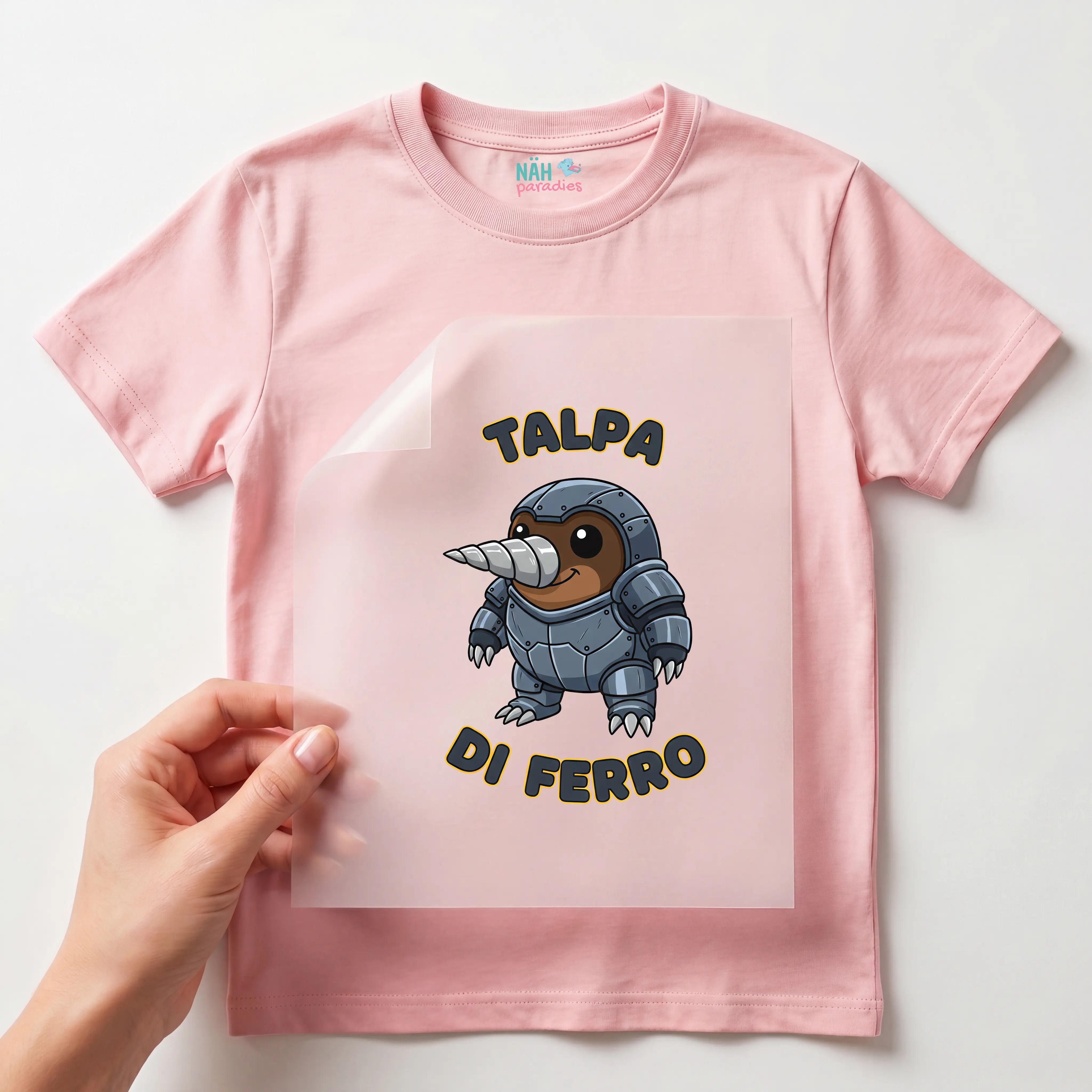 Bügelbild Italian Brainrot Talpa Di Ferro