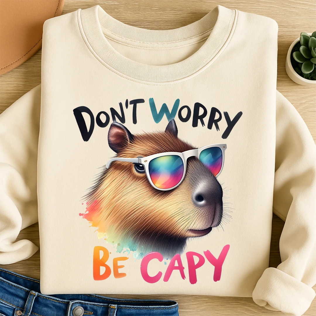 Bügelbild Capybara - be capy