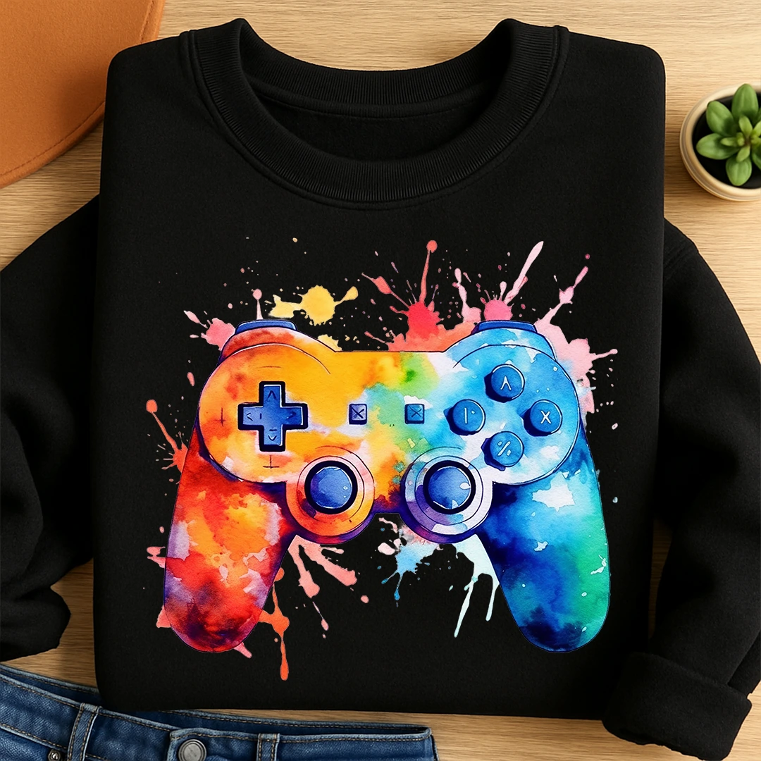 Bügelbild Controller Gamepad