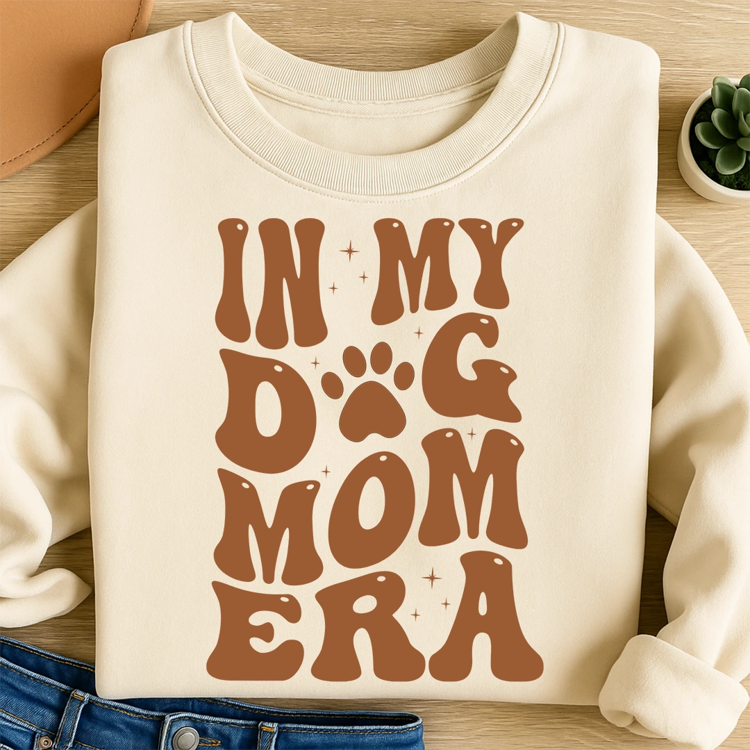 Bügelbild Dog Mom