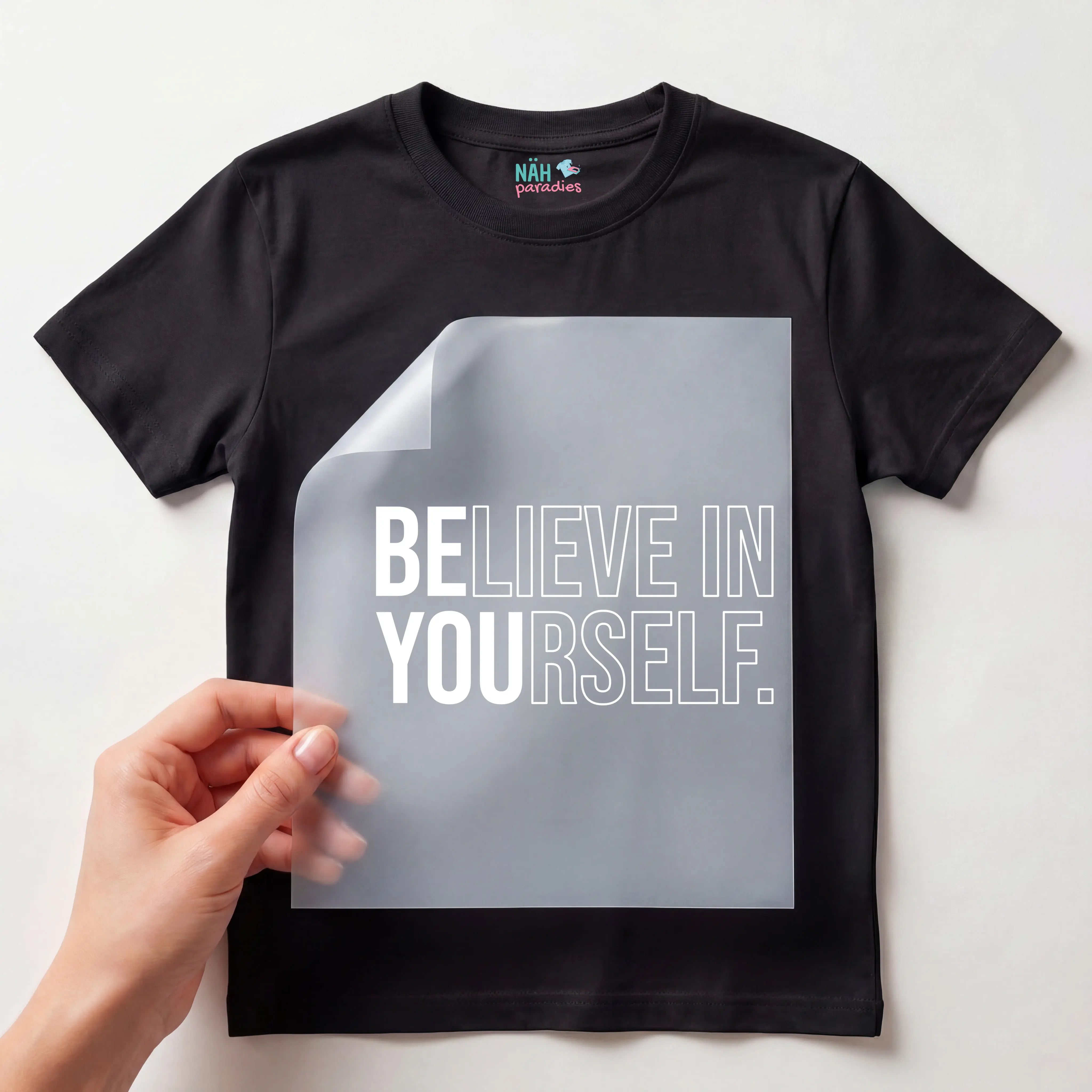 Bügelbild Belive in Yourself