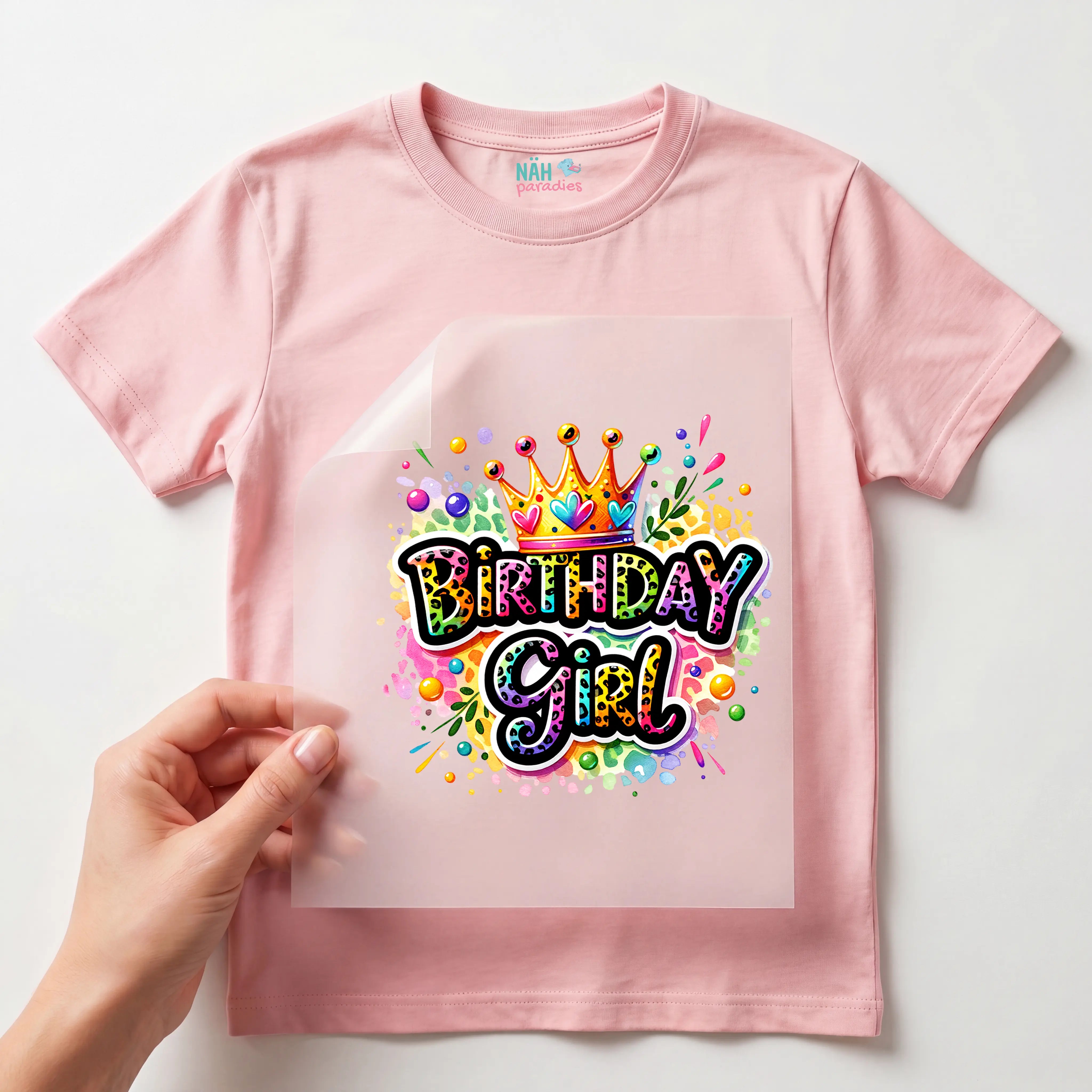 Bügelbild Birthday Girl Leo