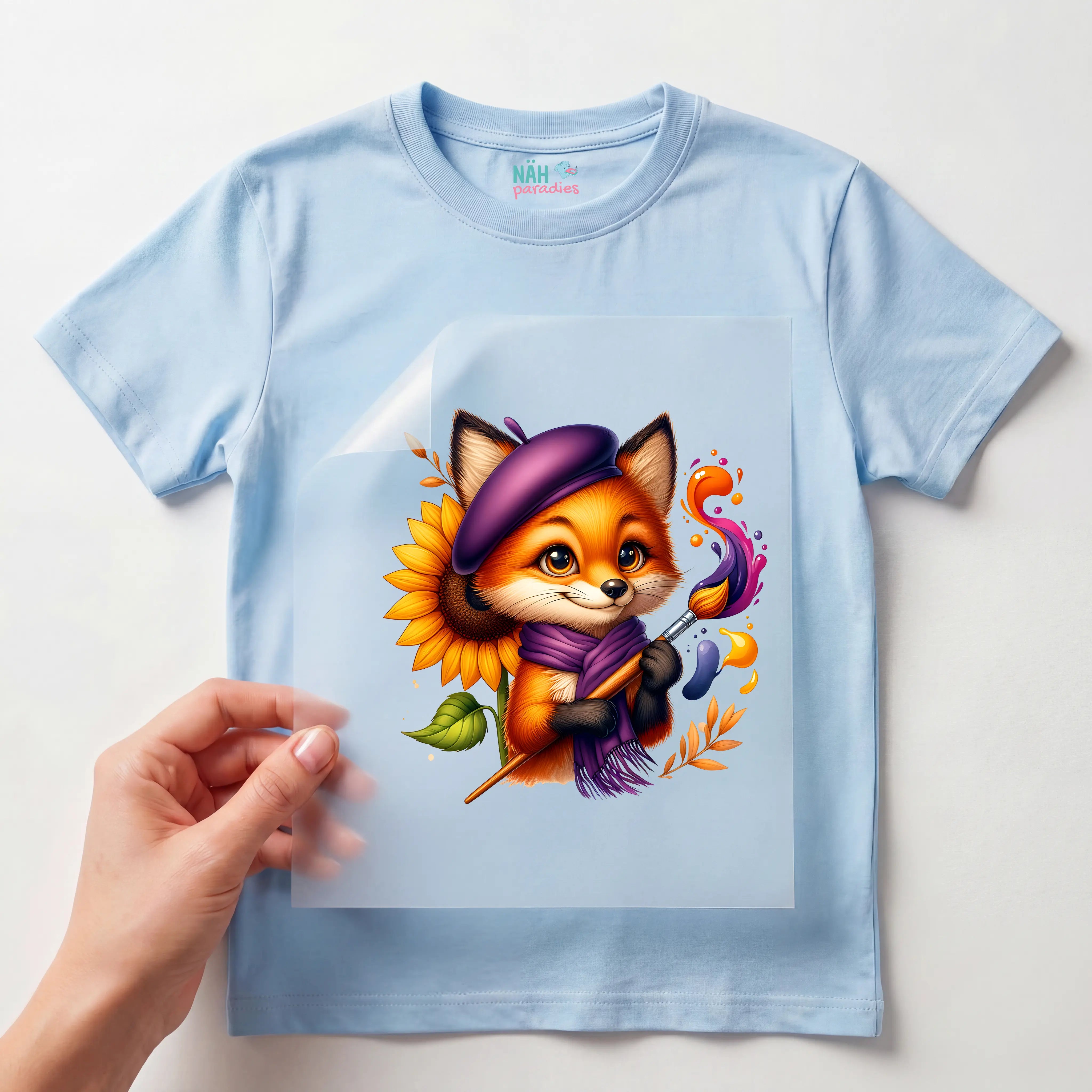Bügelbild Fuchs Kreativzauber