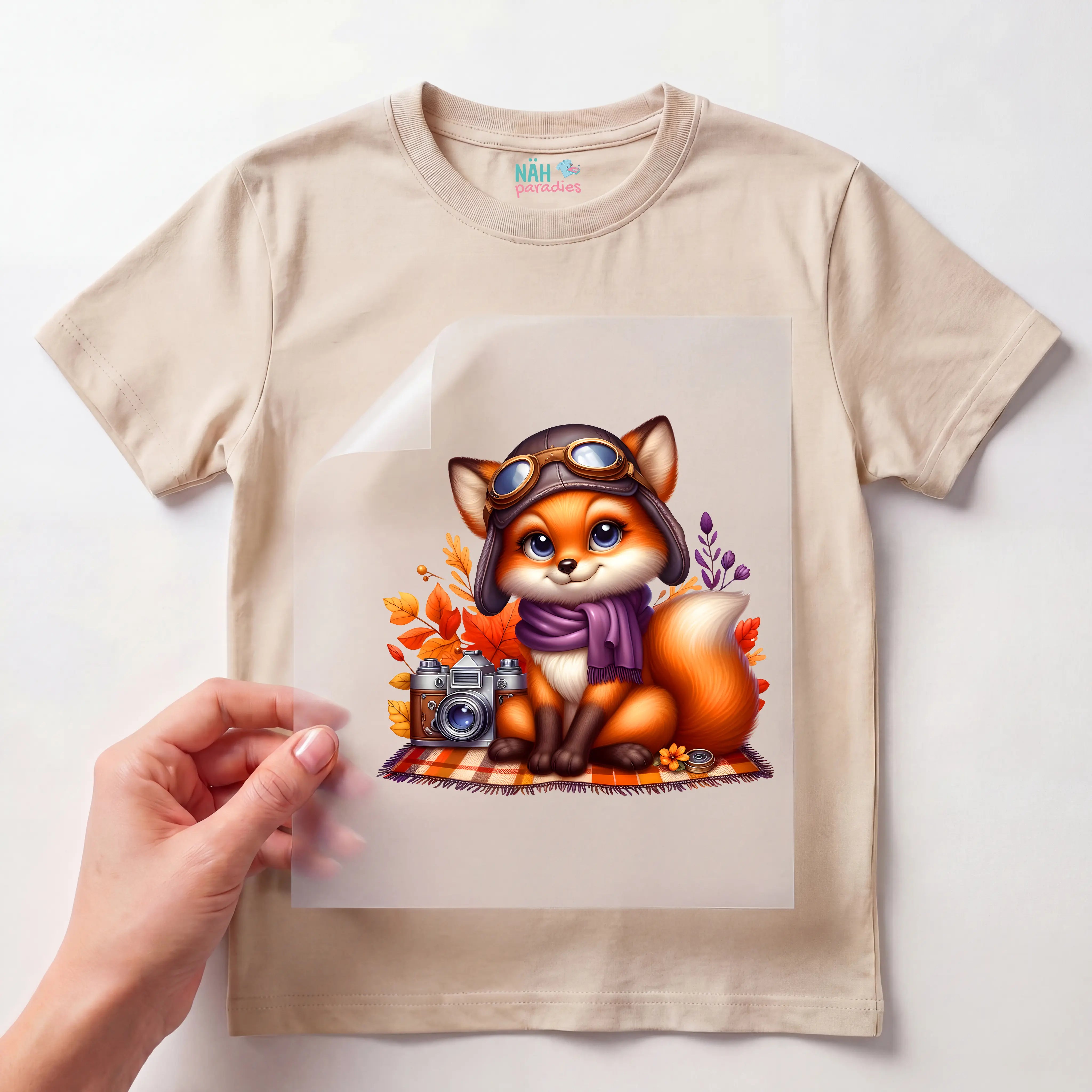 Bügelbild Fuchs Milo Fotograf