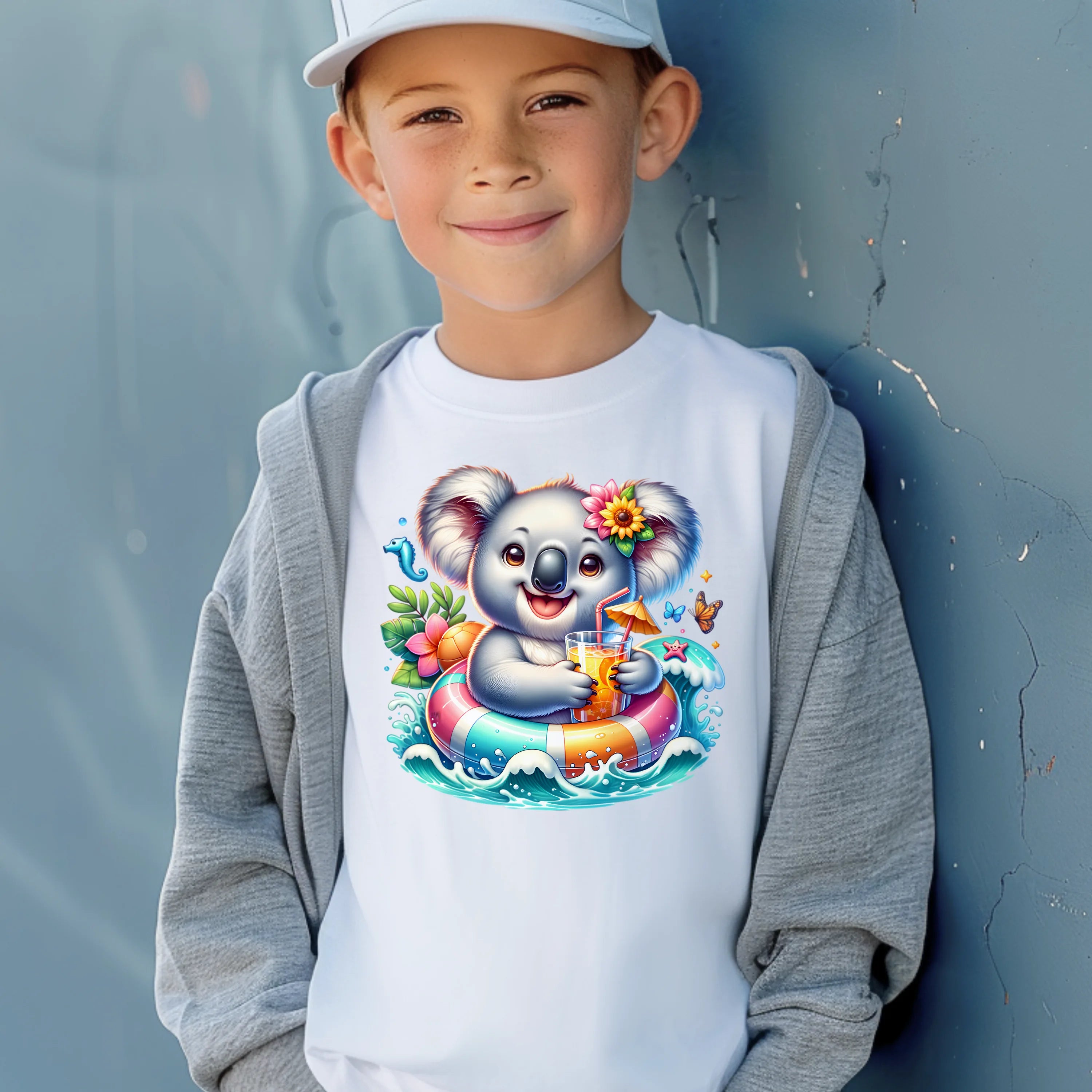 Bügelbild karibischer Koala Mimi