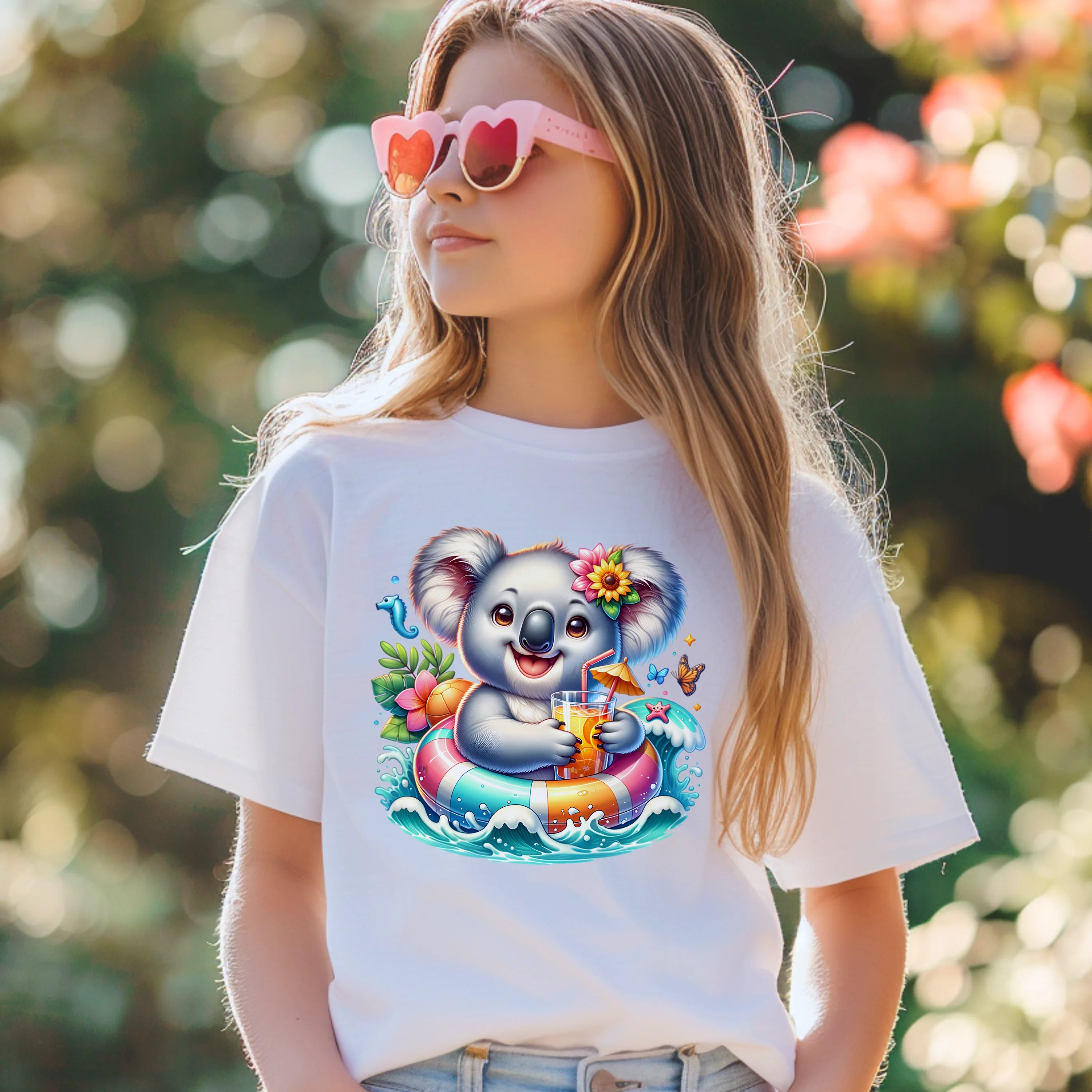 Bügelbild karibischer Koala Mimi