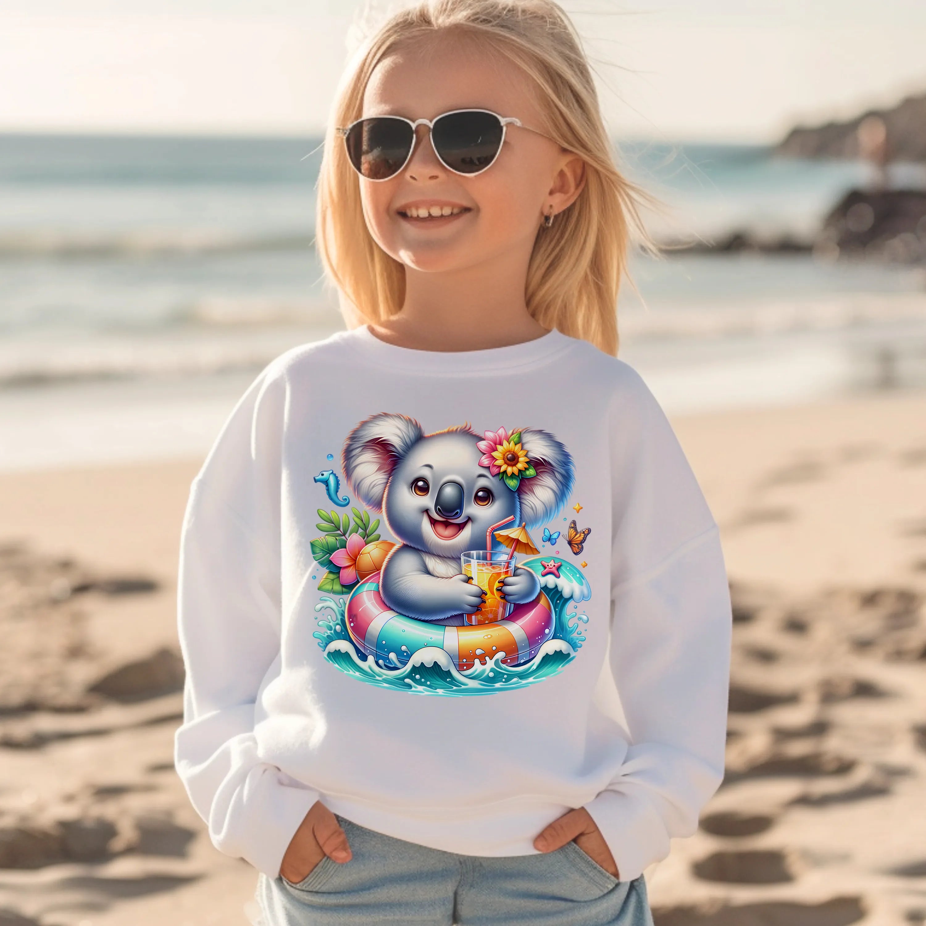 Bügelbild karibischer Koala Mimi