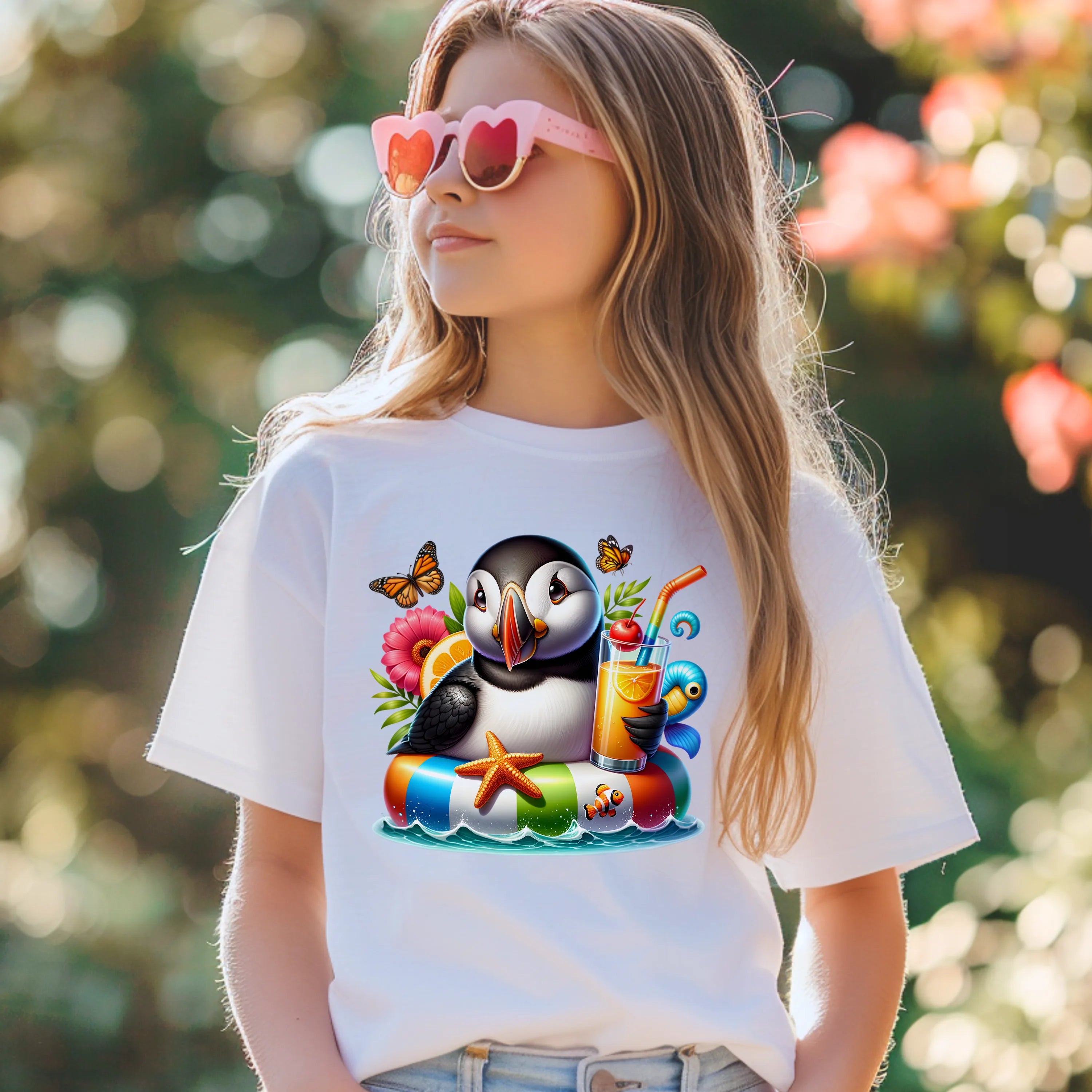 Bügelbild karibischer Puffin Momo