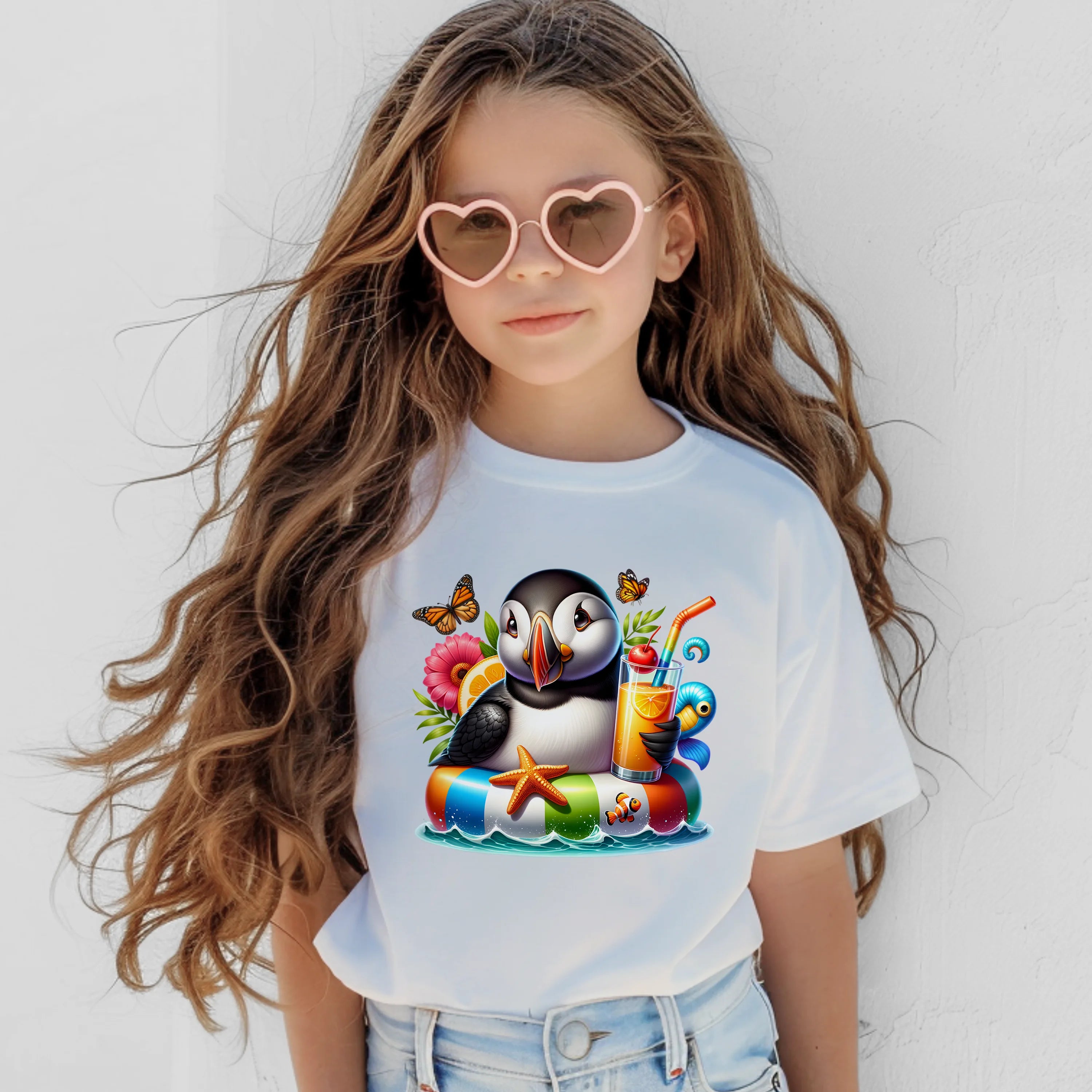 Bügelbild karibischer Puffin Momo