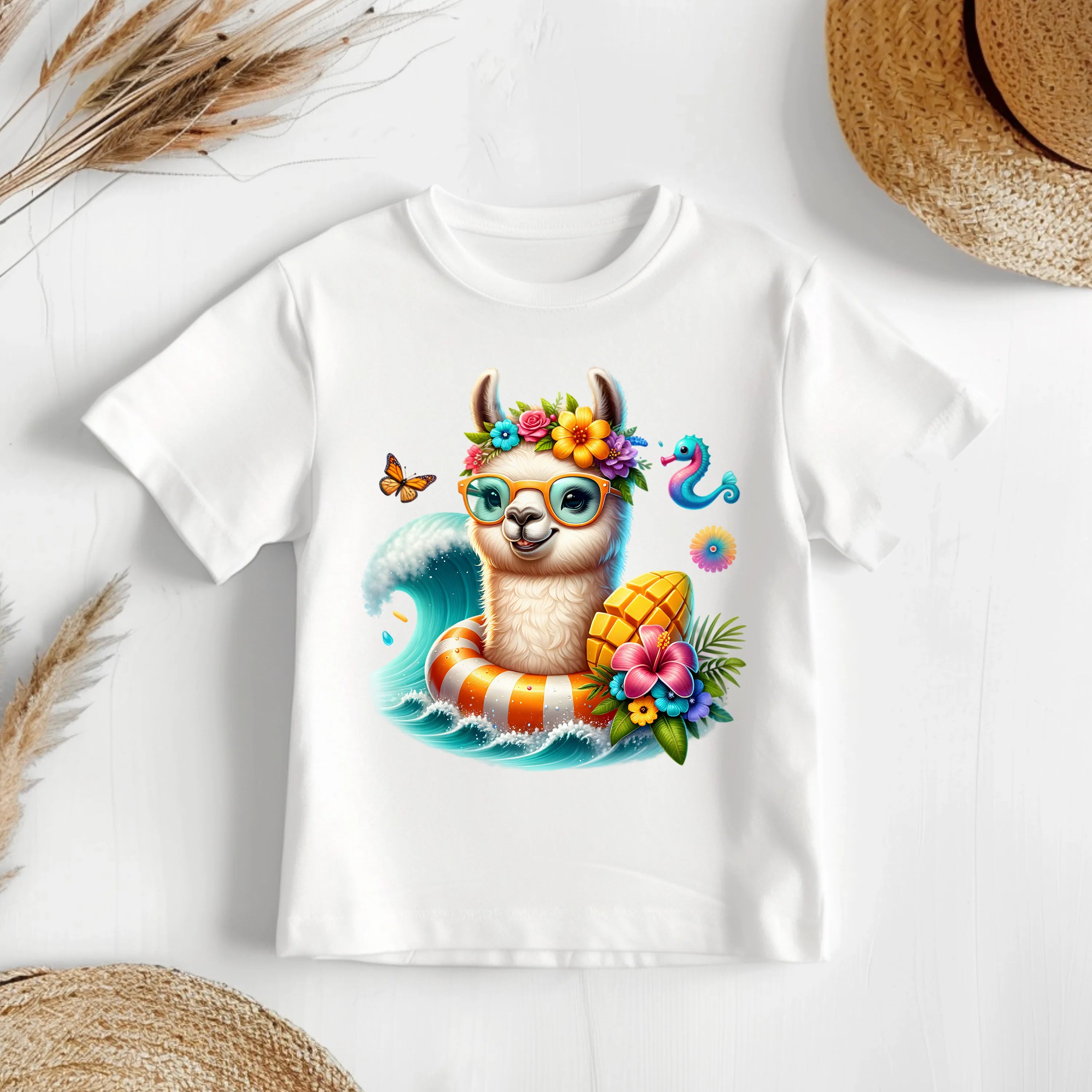 Bügelbild karibisches Lama Peppy