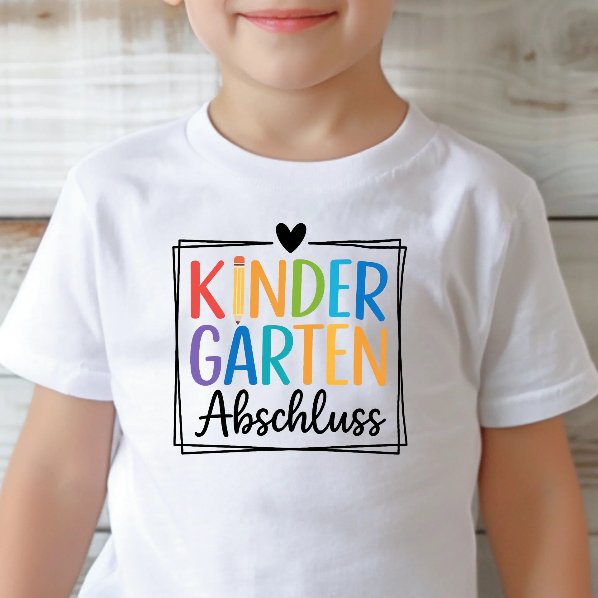 Bügelbild Kinder Garten Abschluss