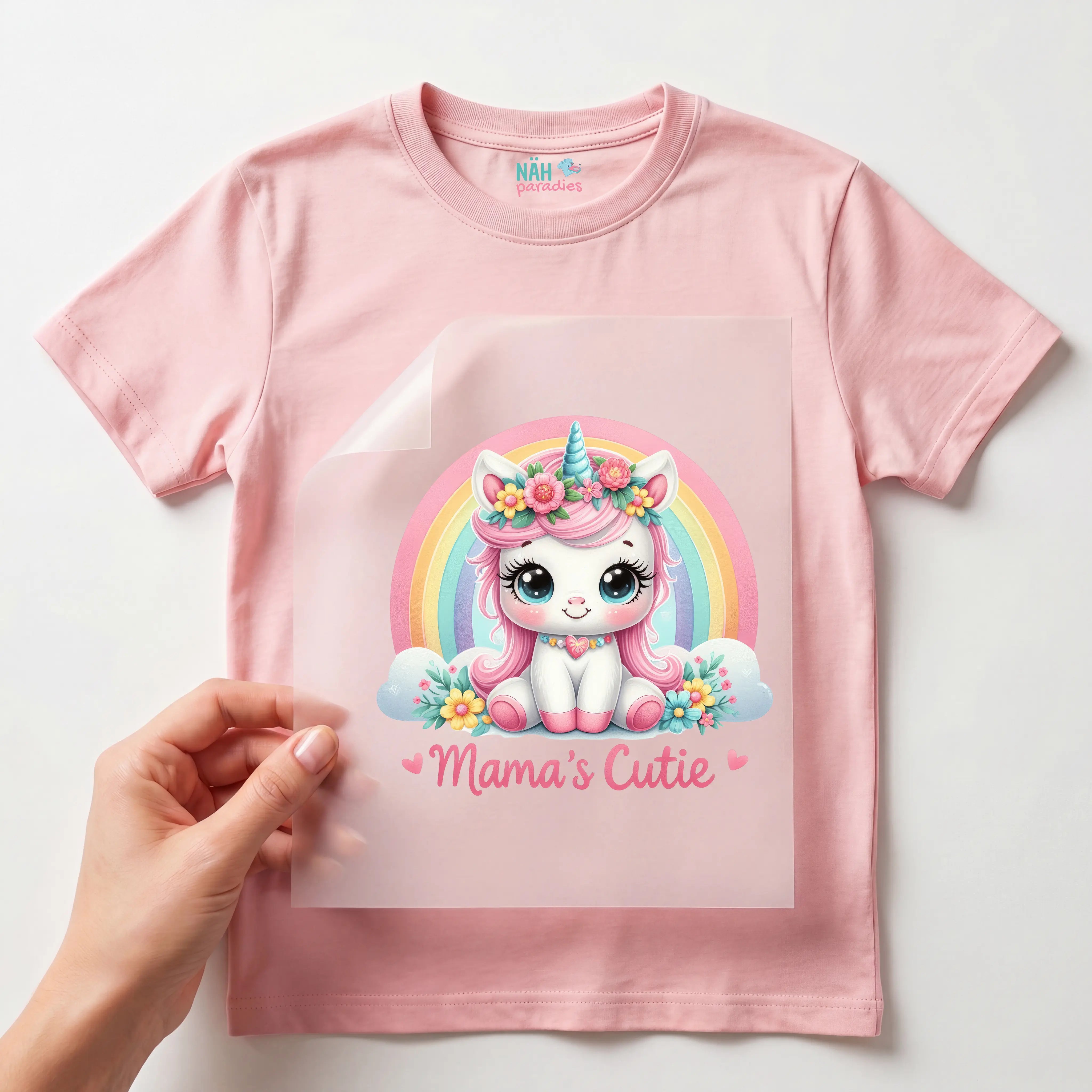 Bügelbild Einhorn Mamas Cutie