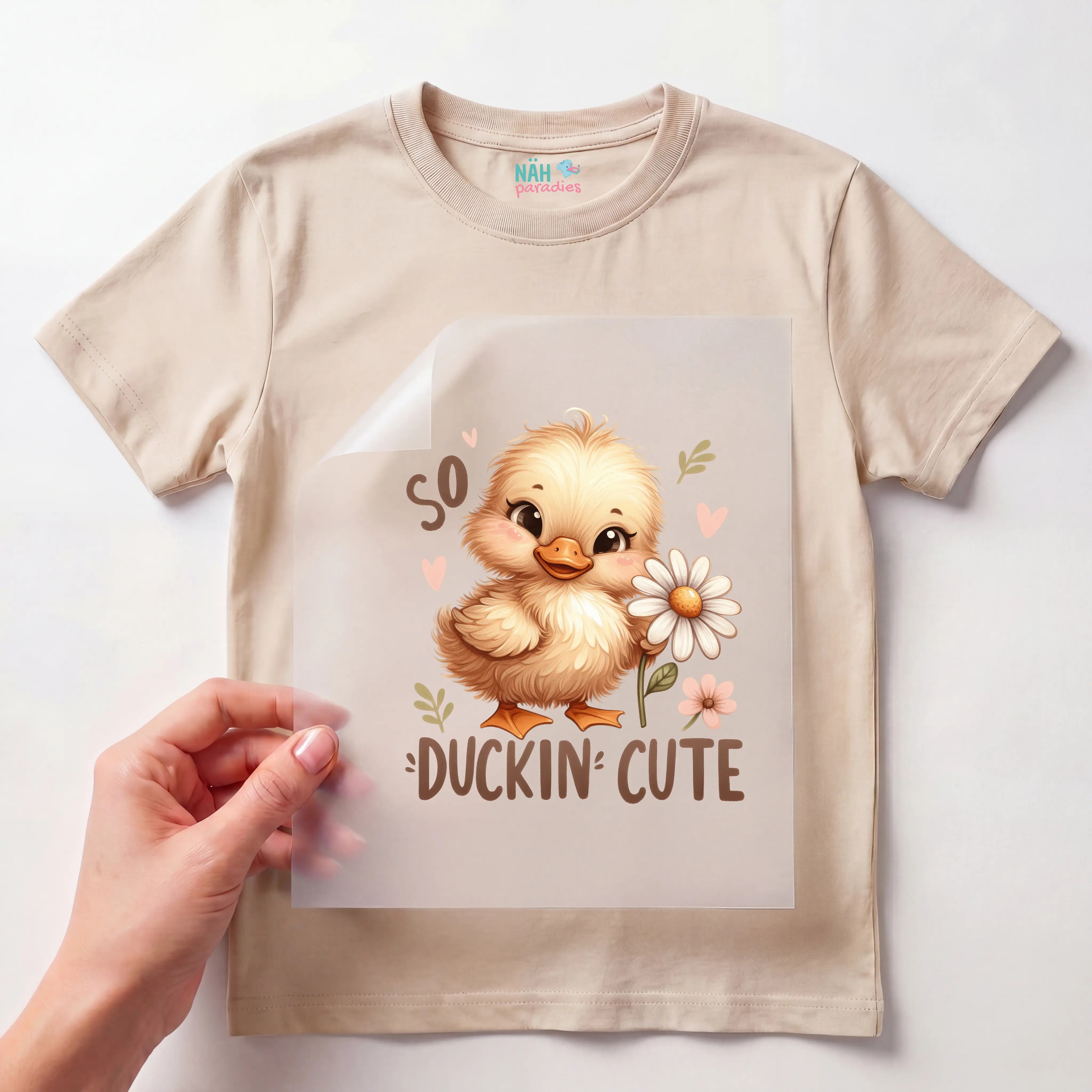 Bügelbild Küken Frühlingsliebe Peaches