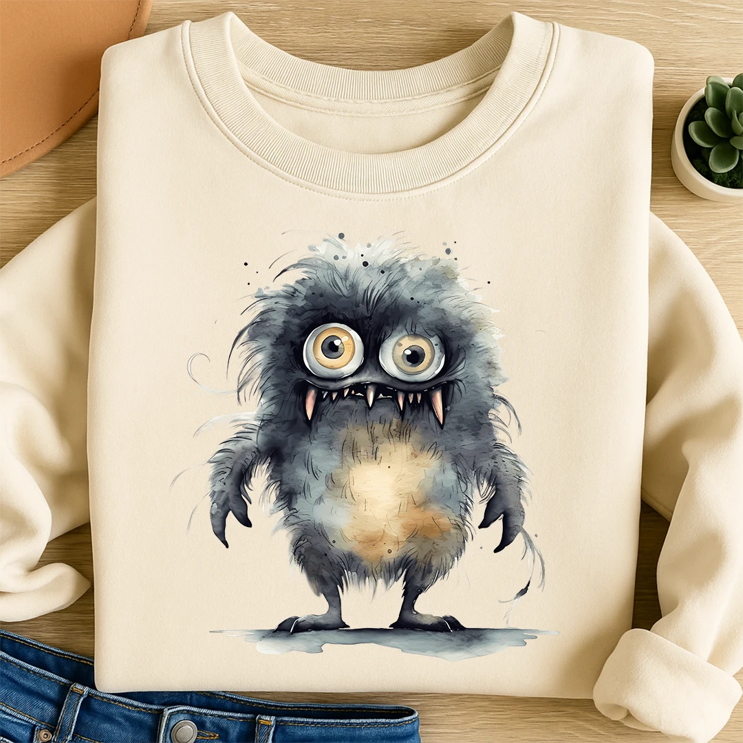 Bügelbild Monster Bob