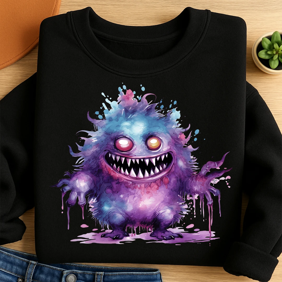 Bügelbild Monster Sly