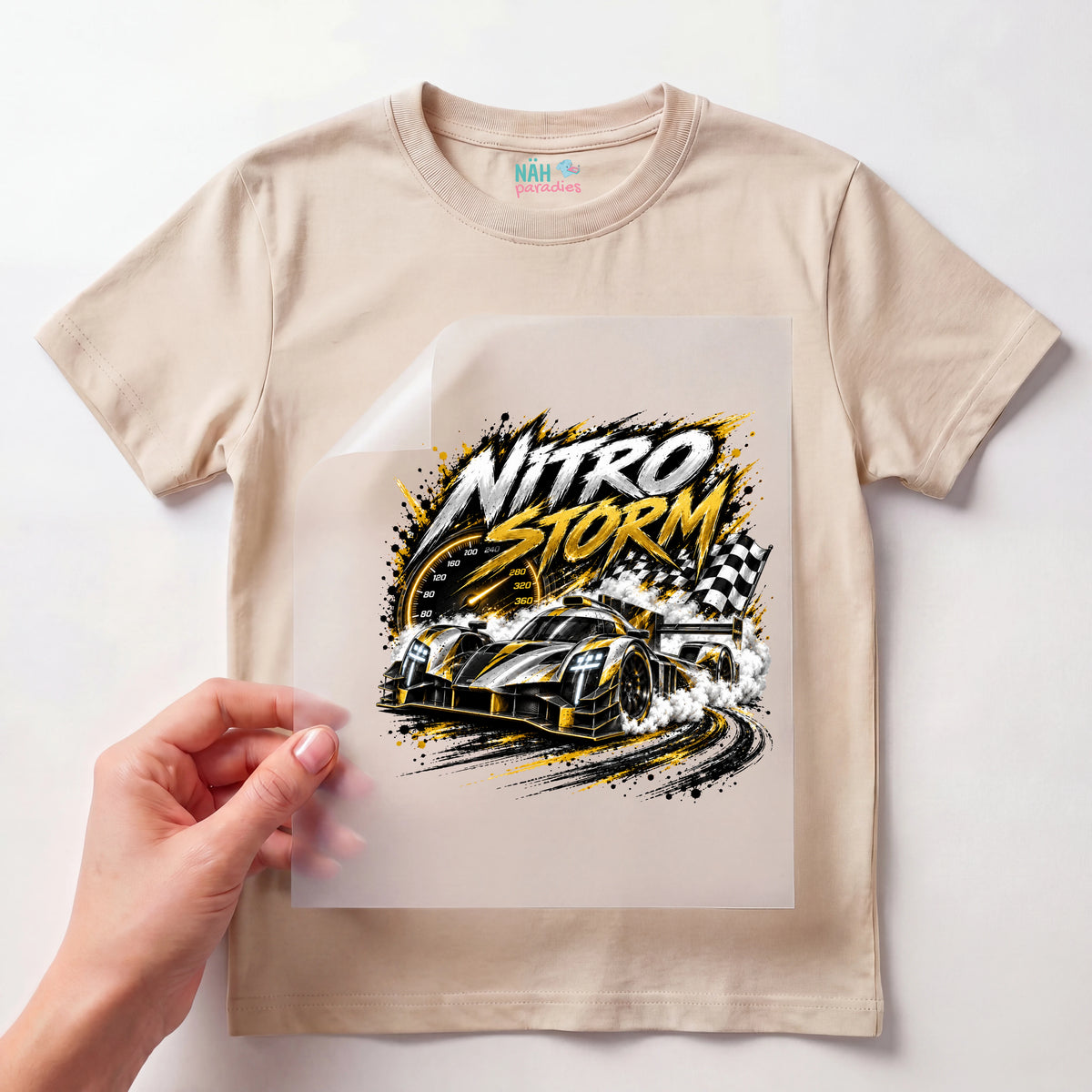 Bügelbild Nitro Storm