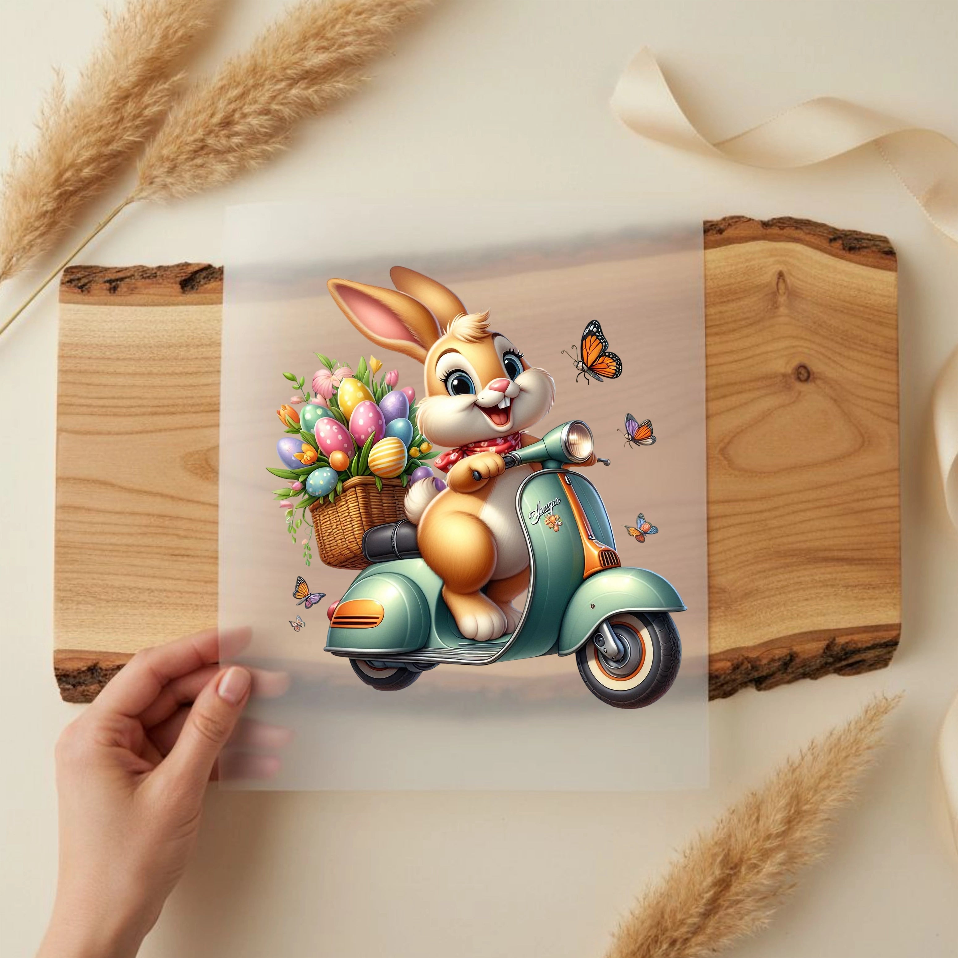 Bügelbild Osterflitzer