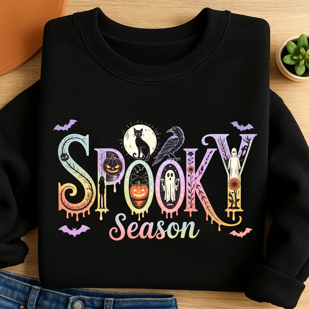 Bügelbild Pastell Spooky Season