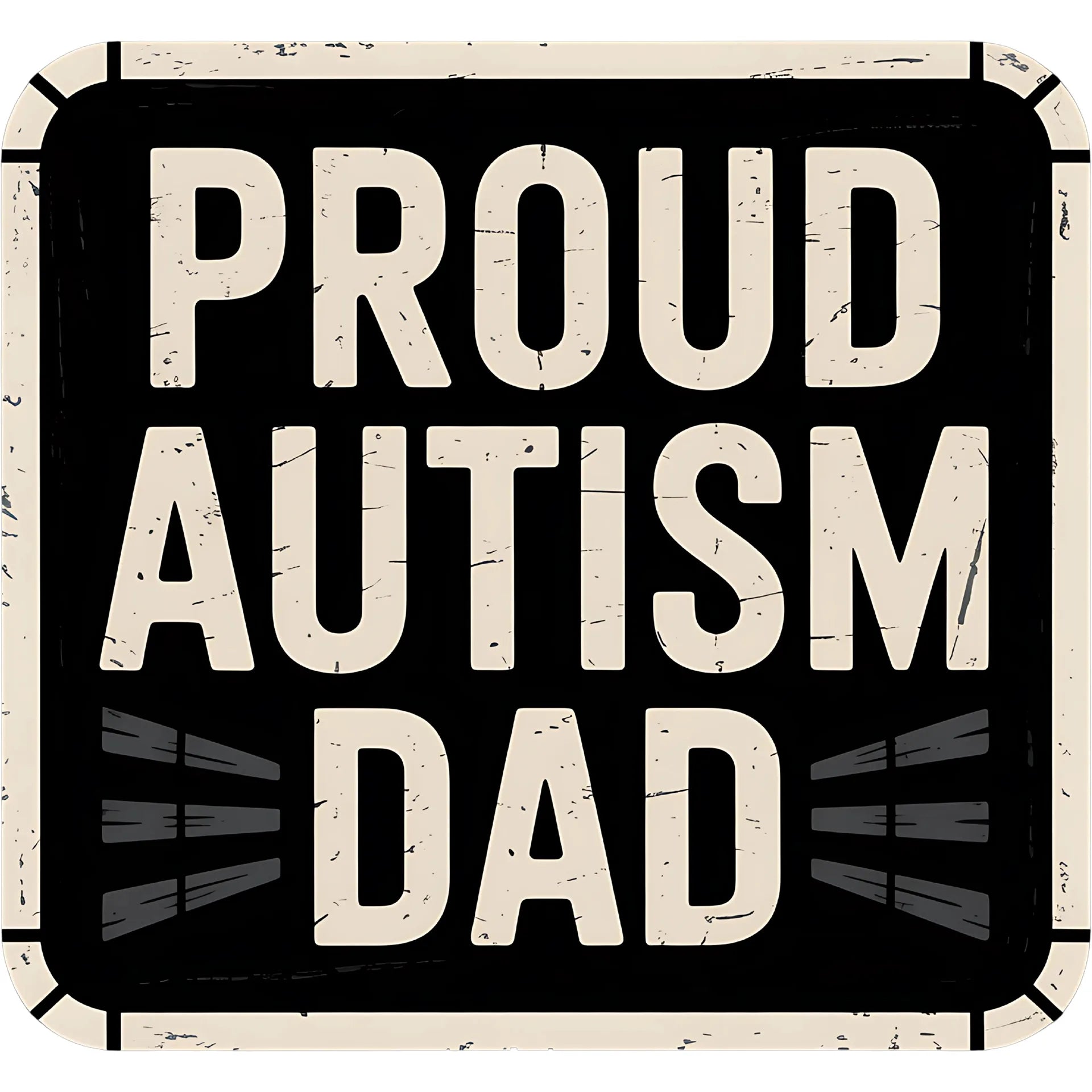 Bügelbild Proud Autism Dad