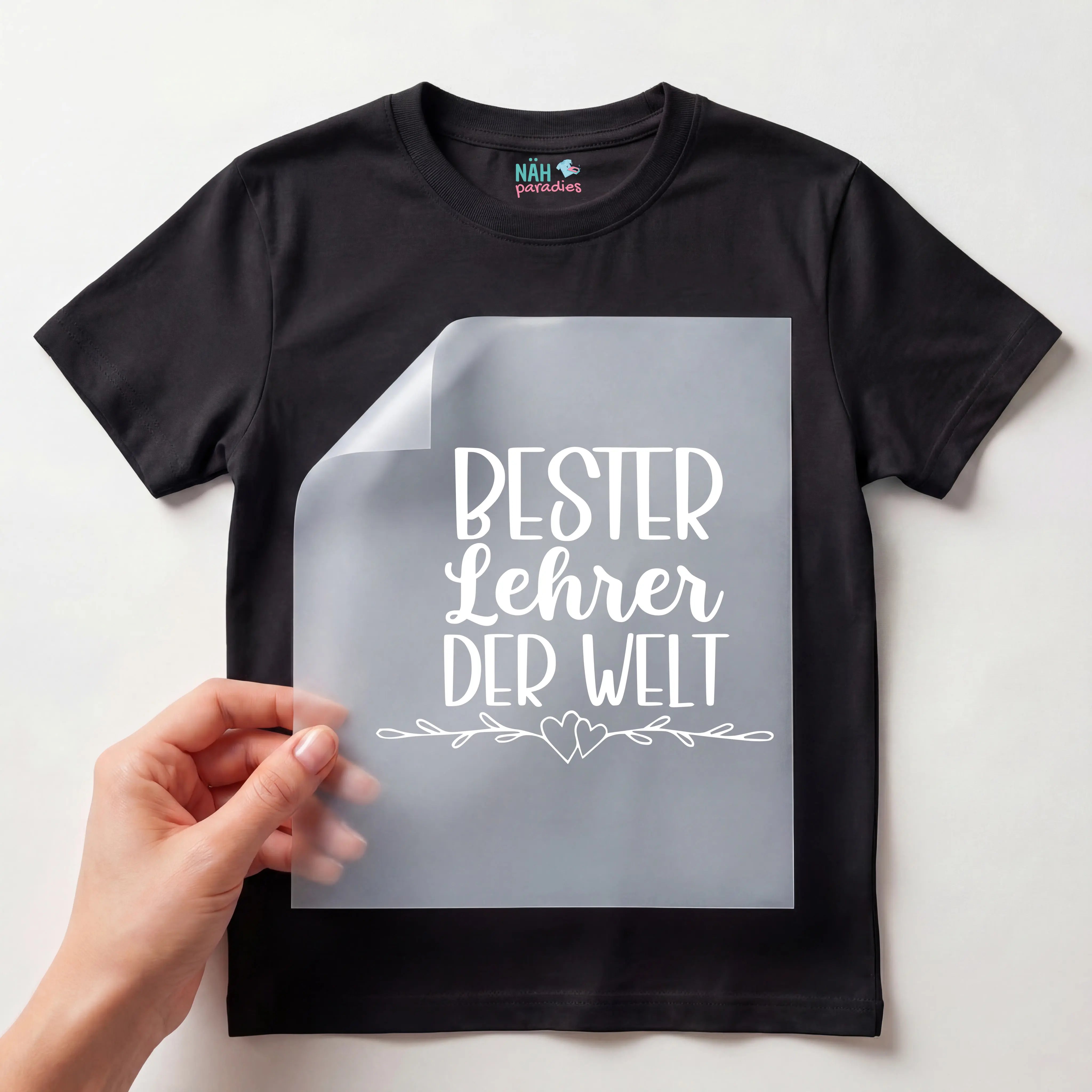 Bügelbild Bester Lehrer der Welt