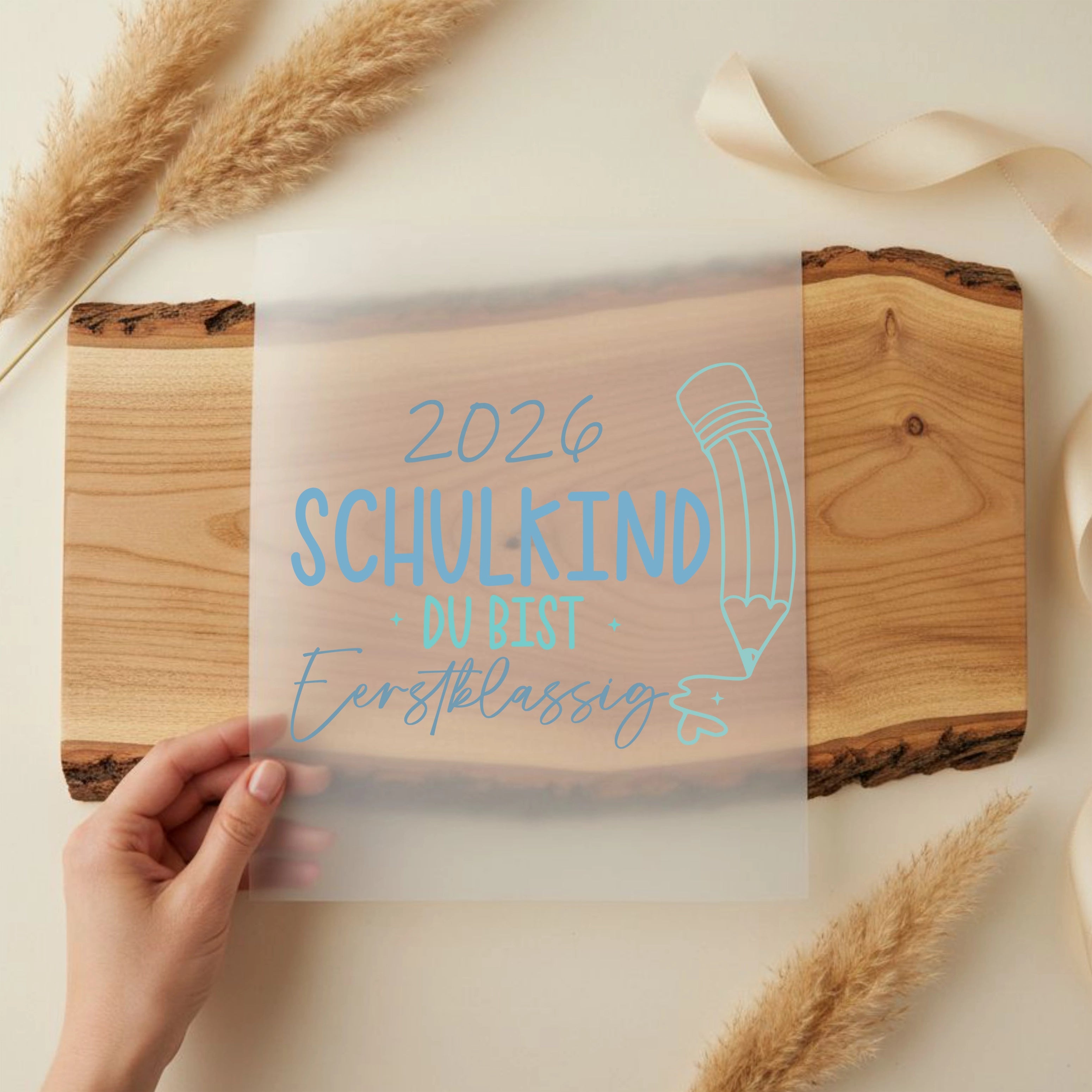 Bügelbild Schulkind du bist Erstklassig