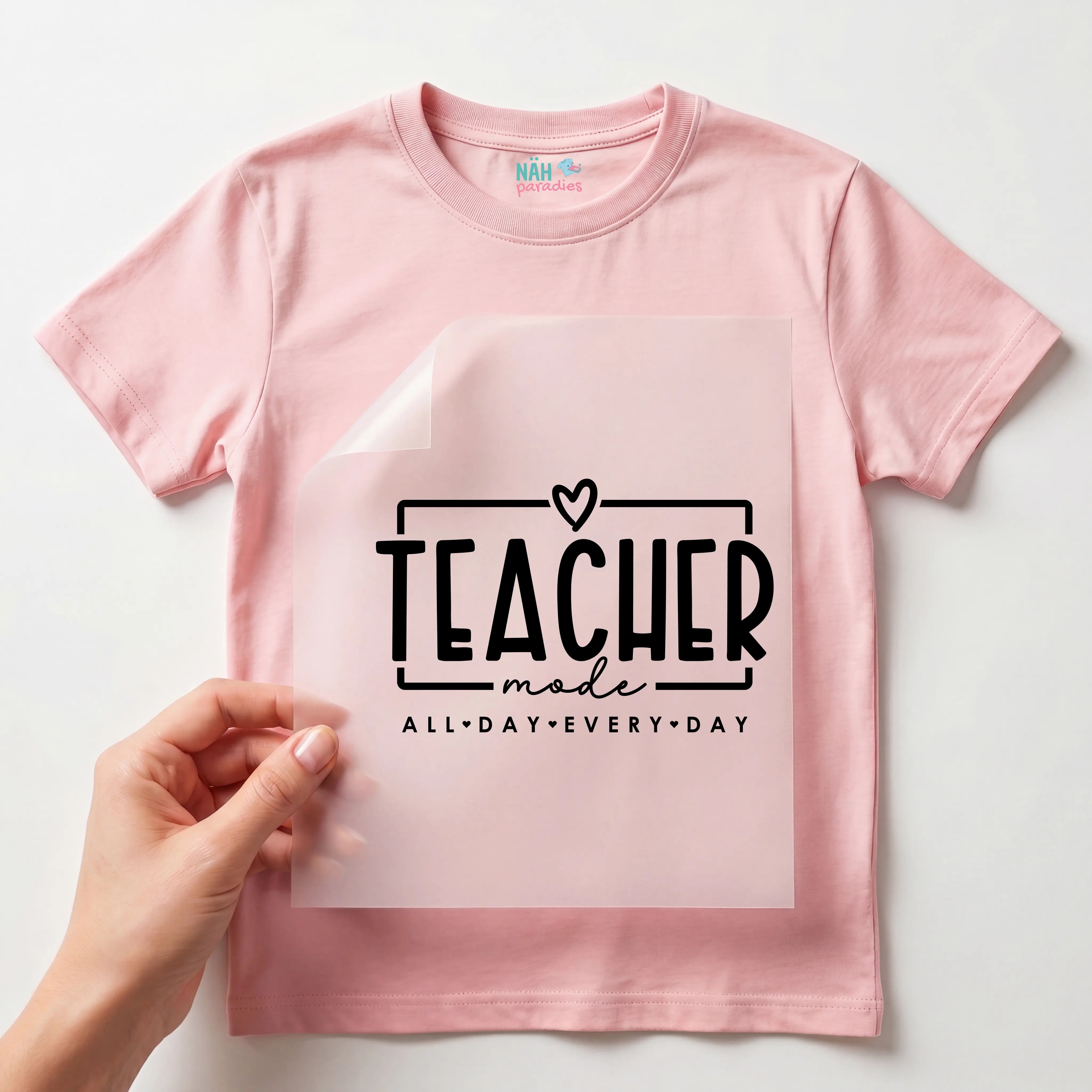 Bügelbild Teacher Mode