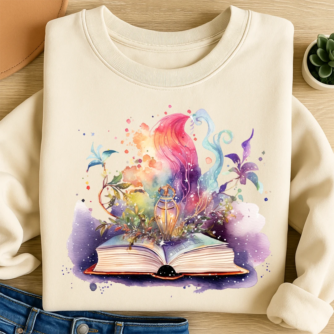 Bügelbild Zauberbuch