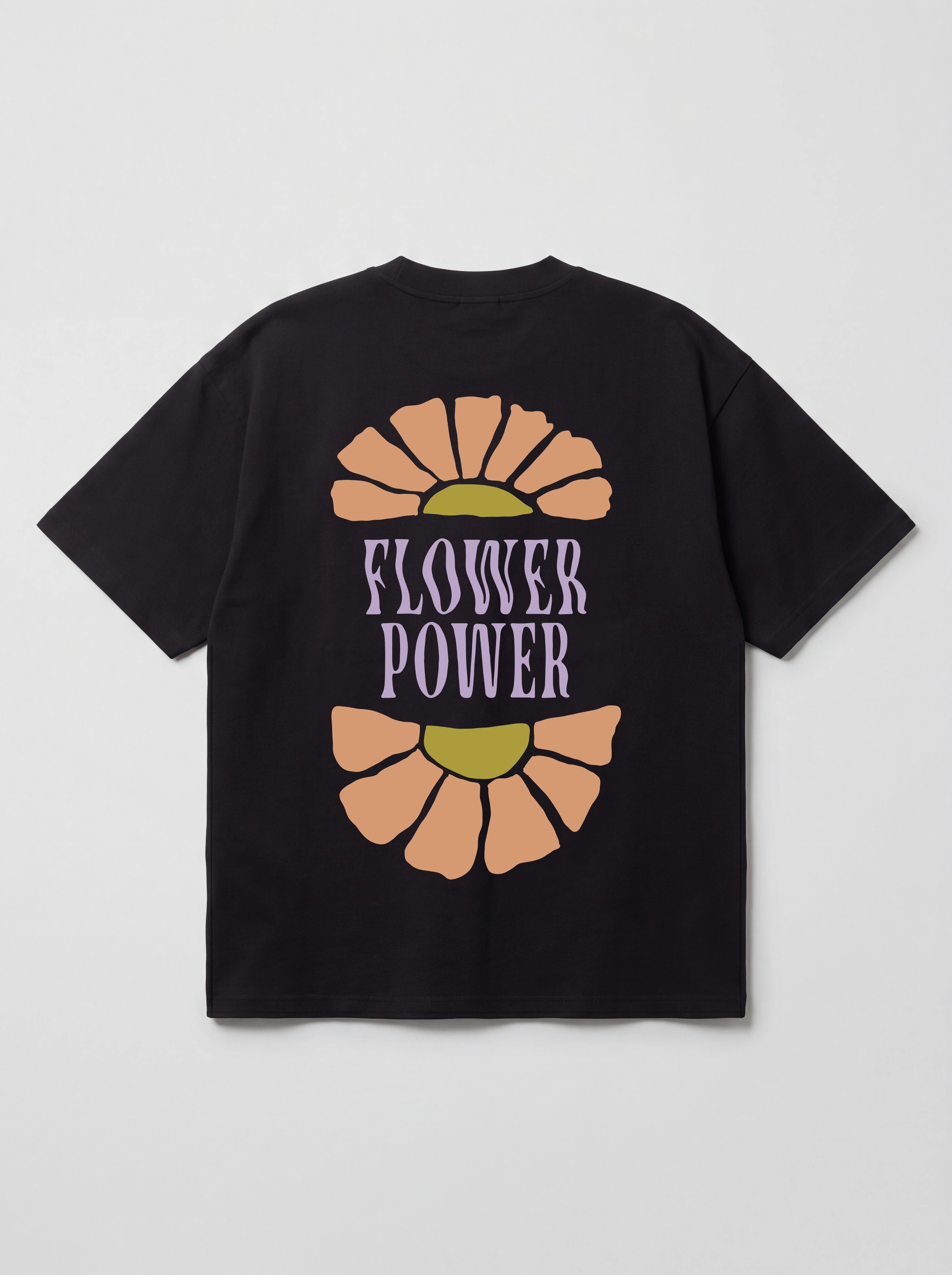 FLOWER POWER - OVERSIZED SHIRT BACKPRINT