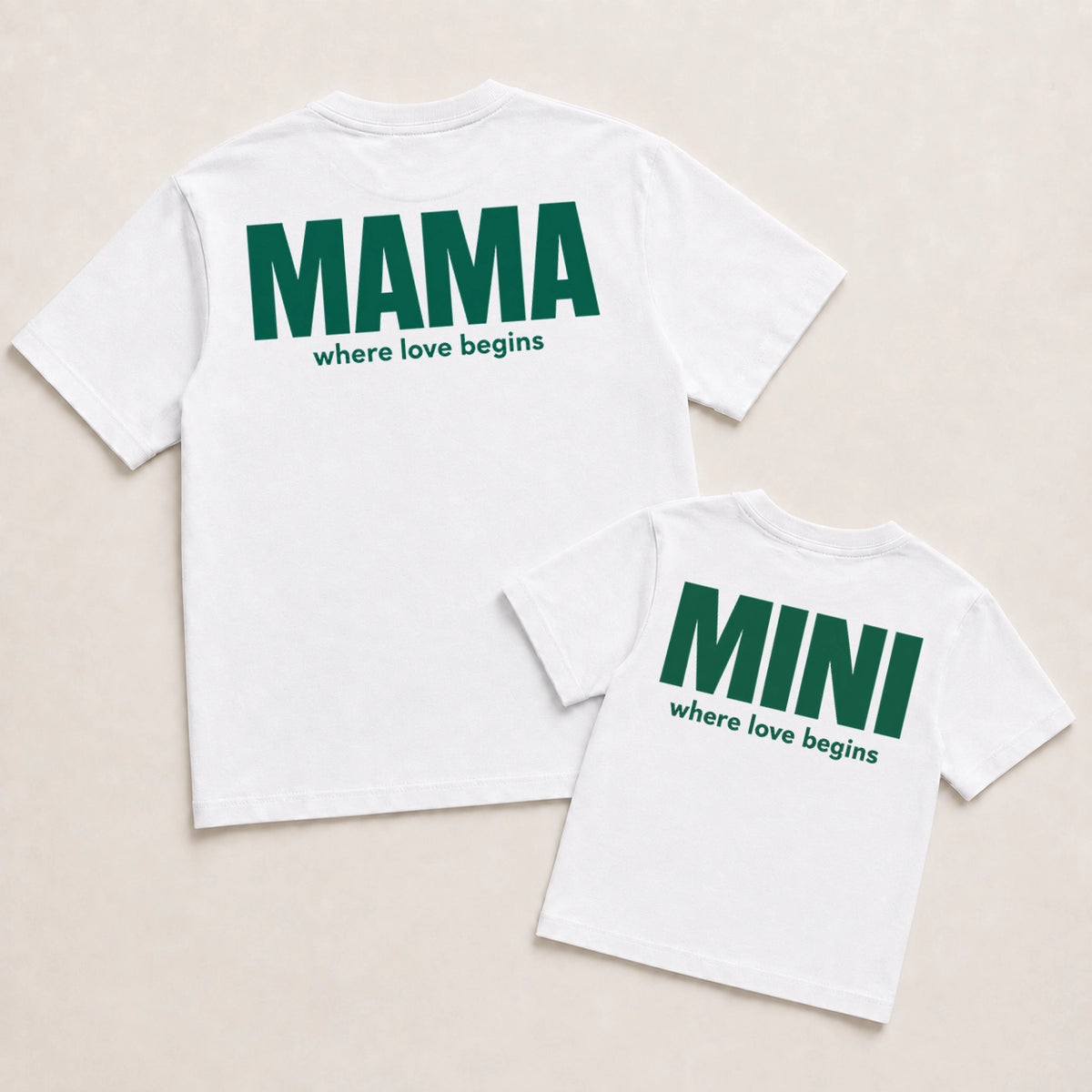 Where Love Begins – Mama & Mini Matching-Set
