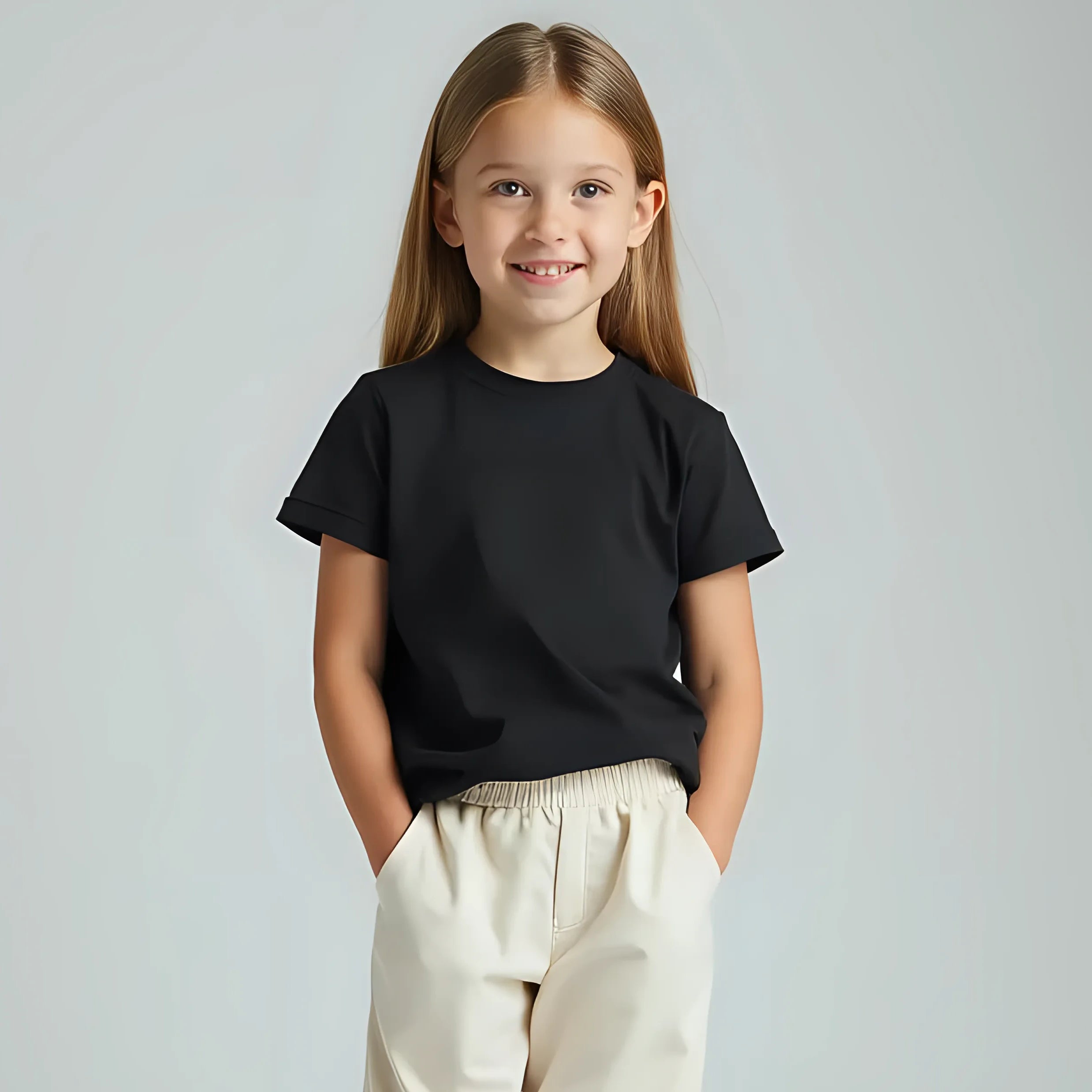 Paradies Kids Bio T-Shirt – Black 9er Pack