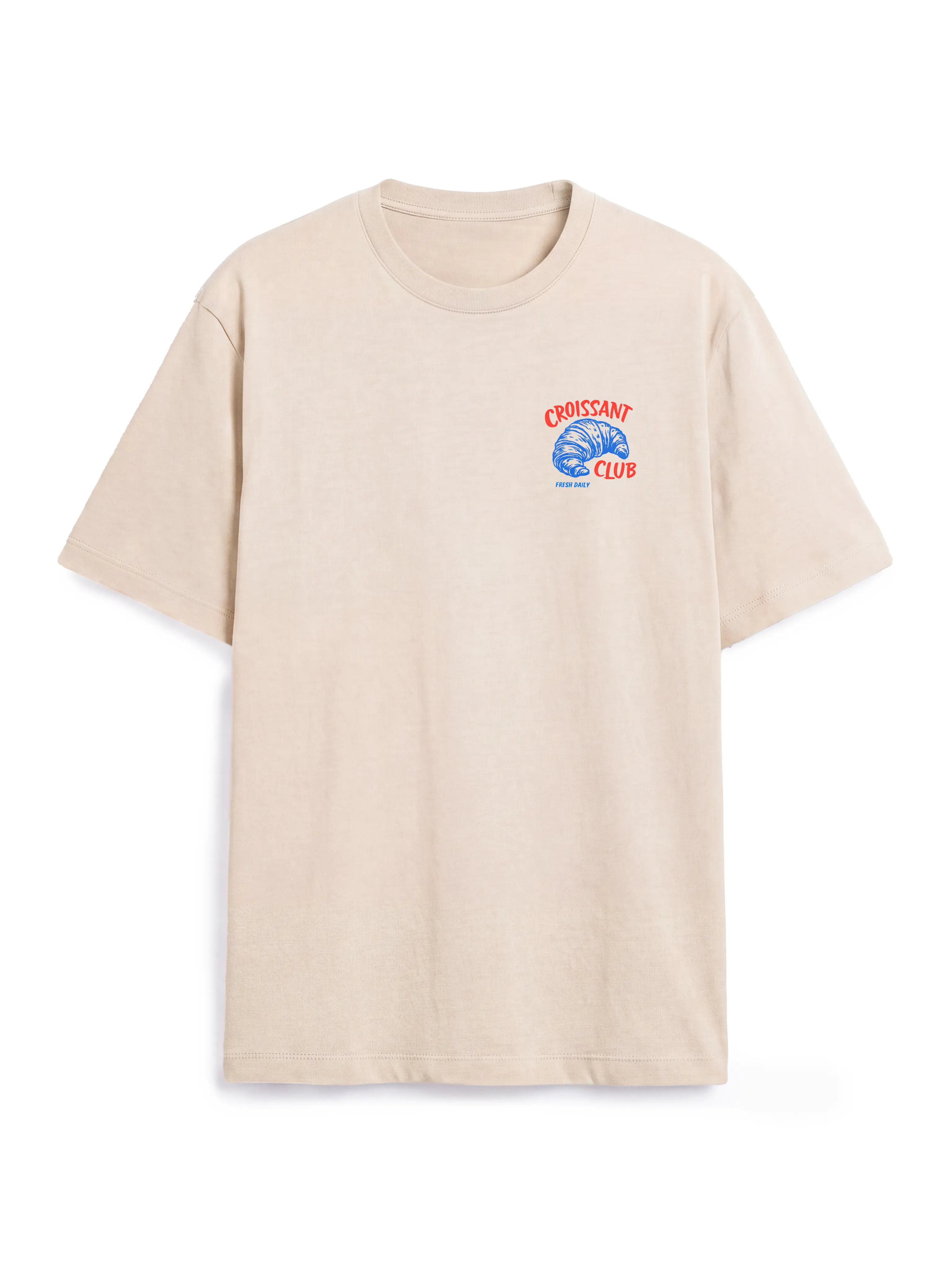 Croissant Club Oversized Shirt