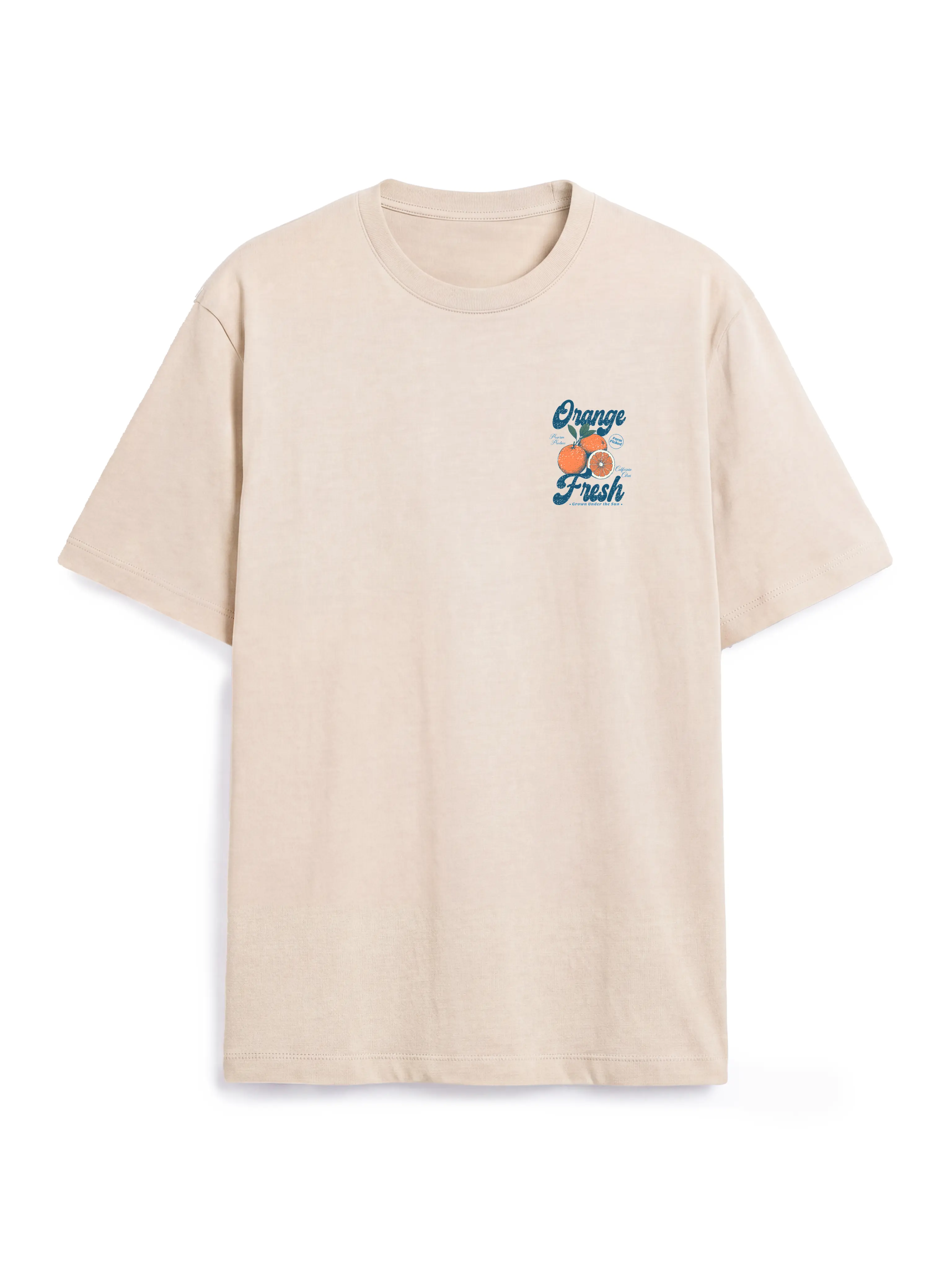 Orange Fresh Oversized Shirt